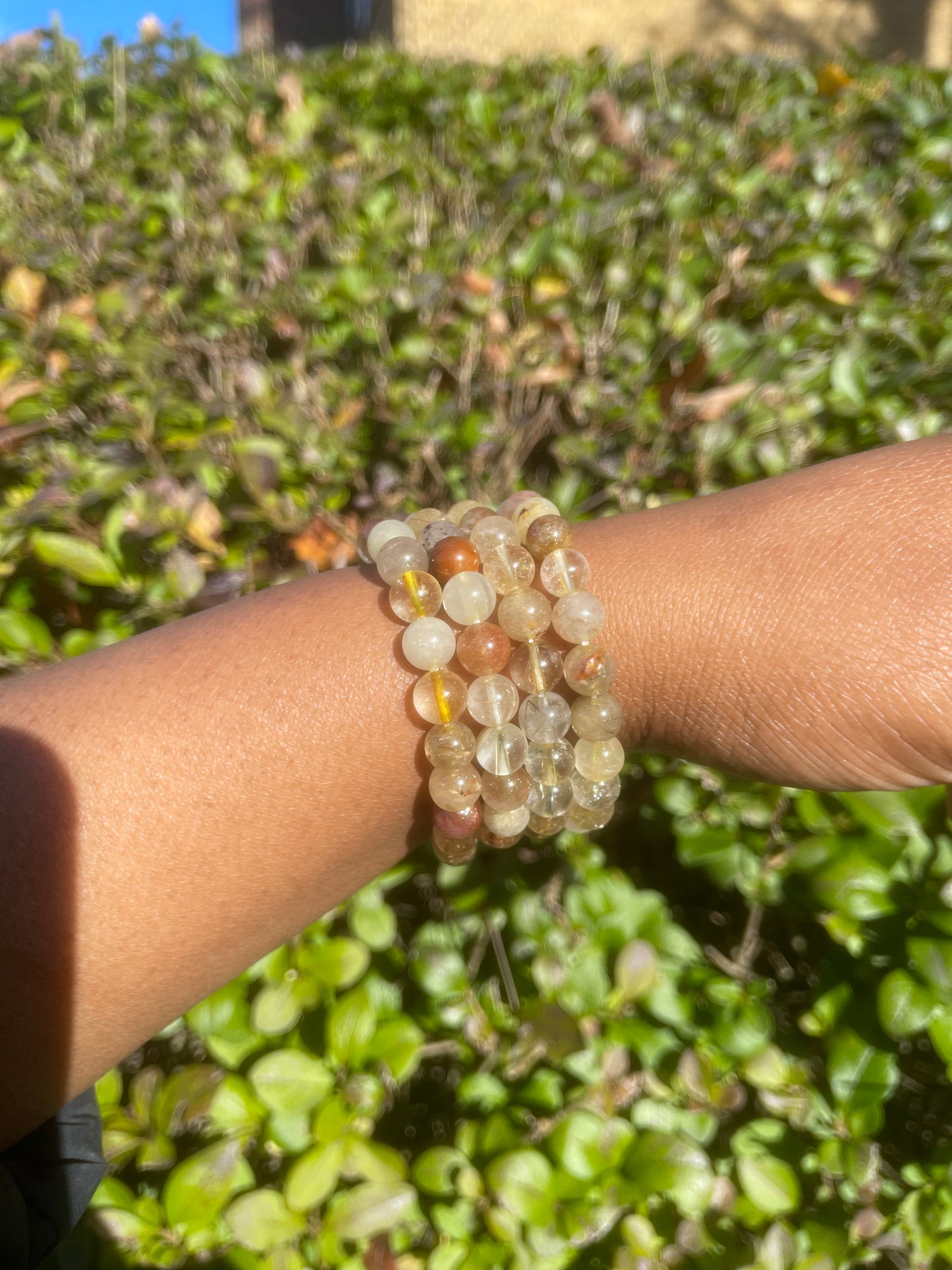 Rutilated Quartz Bracelet