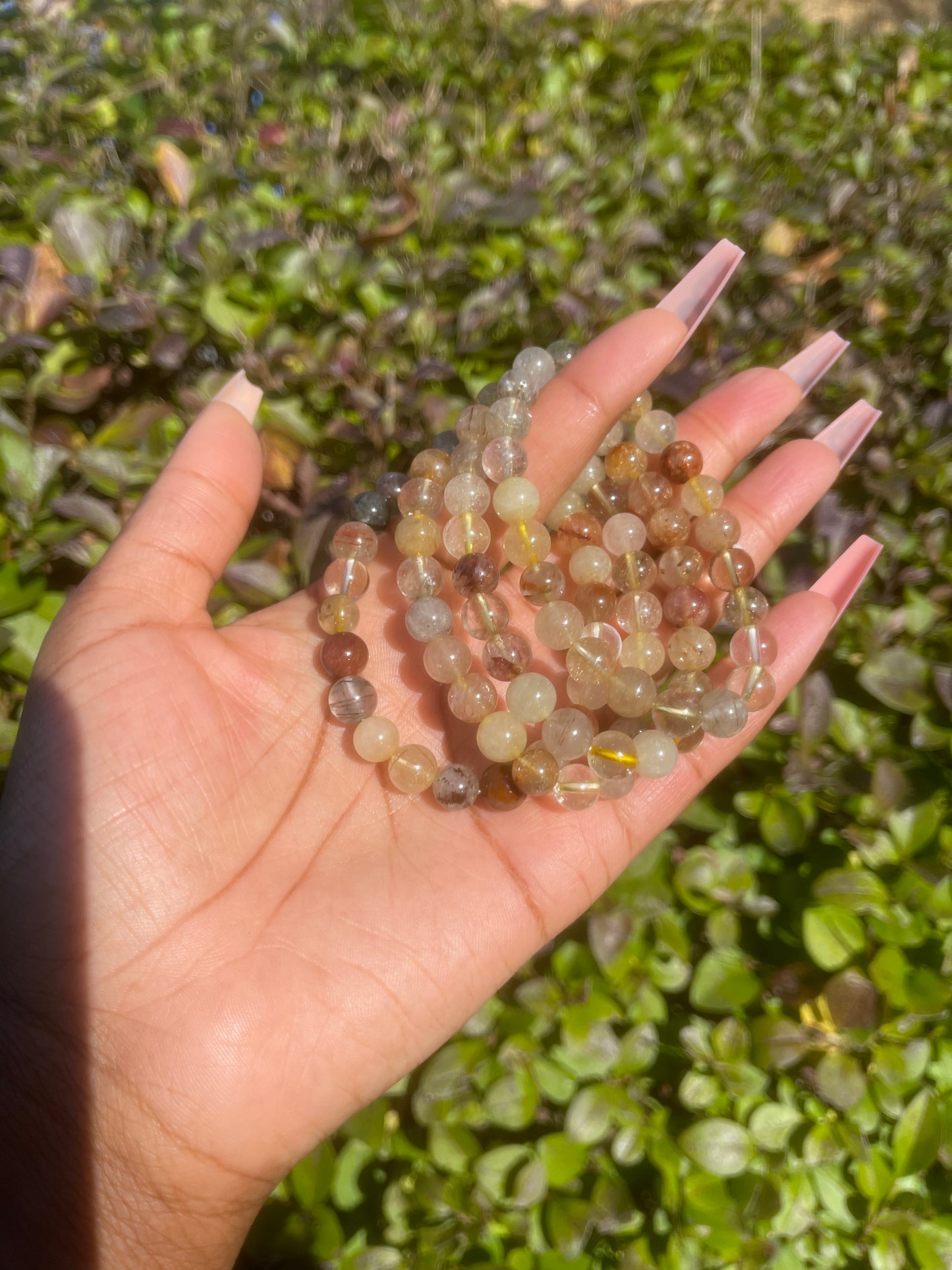 Rutilated Quartz Bracelet