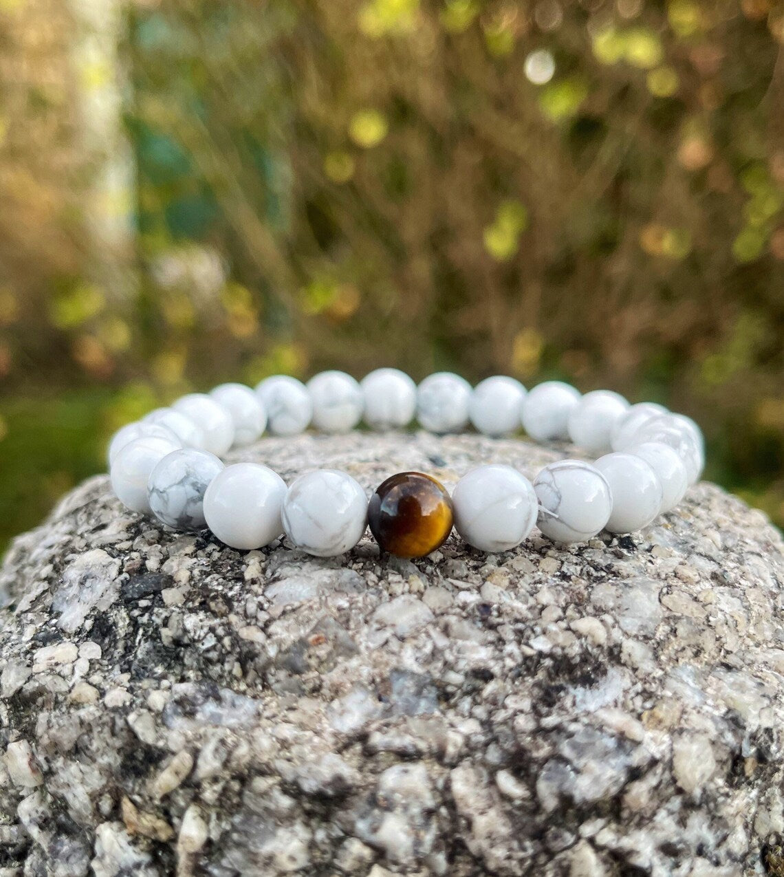 Tiger Eye Howlite Bracelet