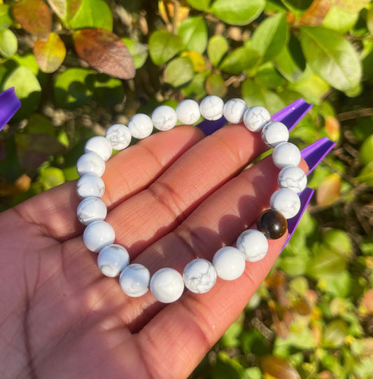 Tiger Eye Howlite Bracelet