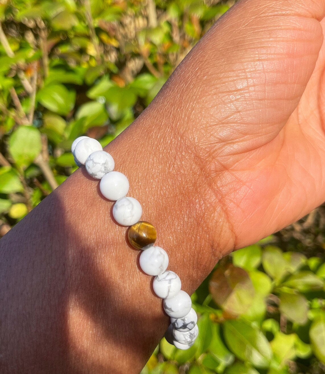 Tiger Eye Howlite Bracelet