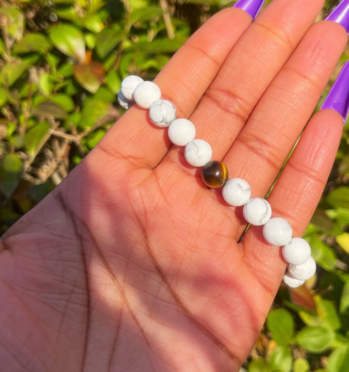 Tiger Eye Howlite Bracelet