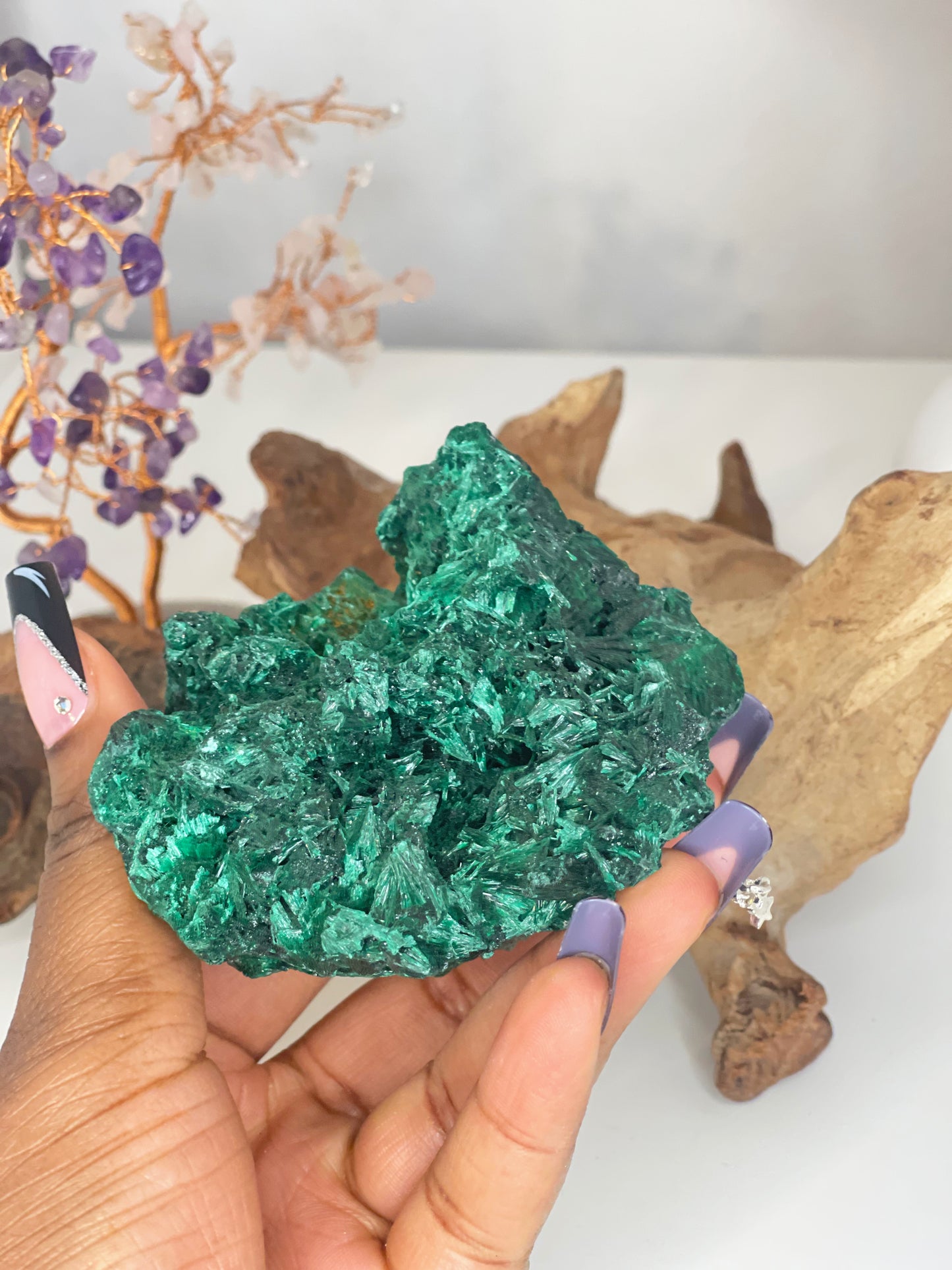 Raw Malachite