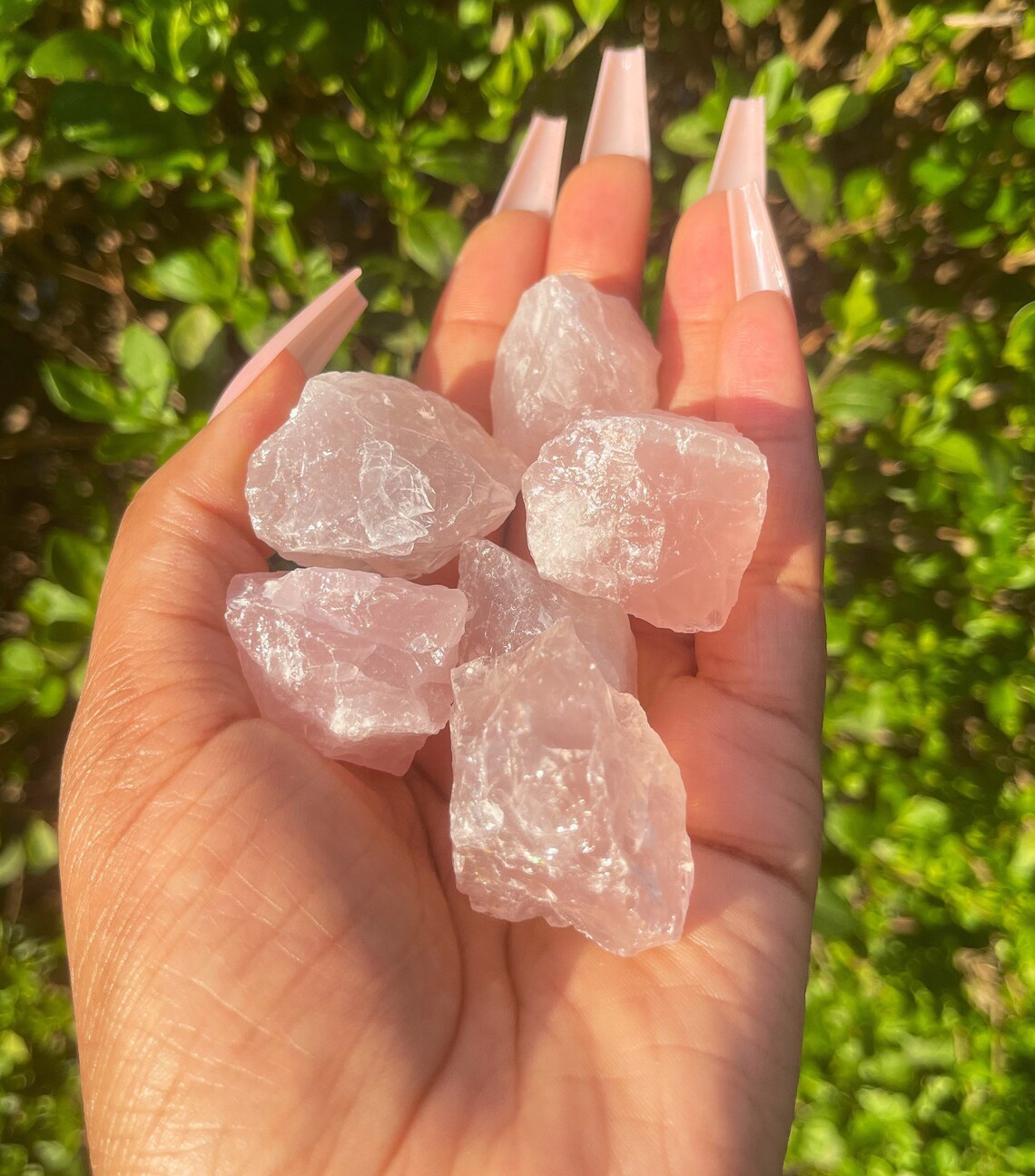 Raw Rose Quartz