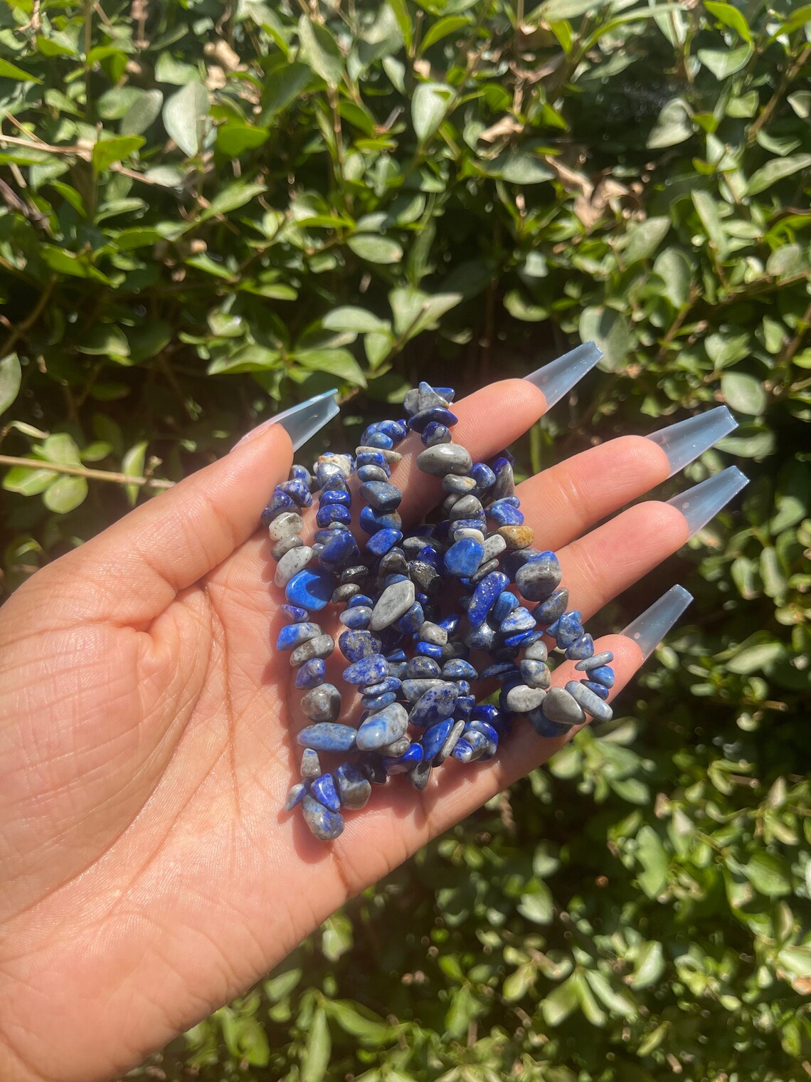 Lapis Lazuli Chip Bracelet