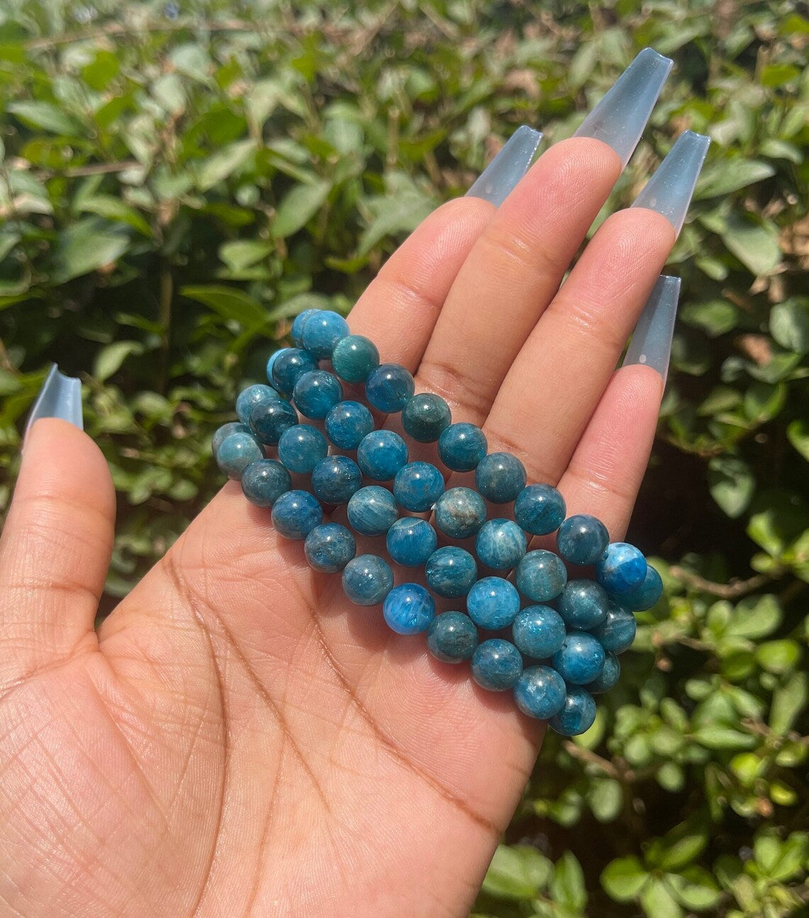 Blue Apatite Bracelet