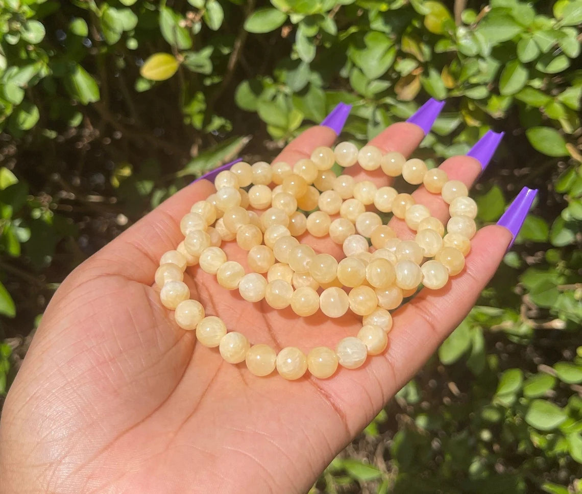 Honey Calcite Bracelet