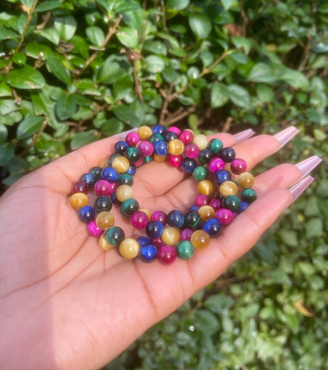 Colourful Tiger Eye Bracelet