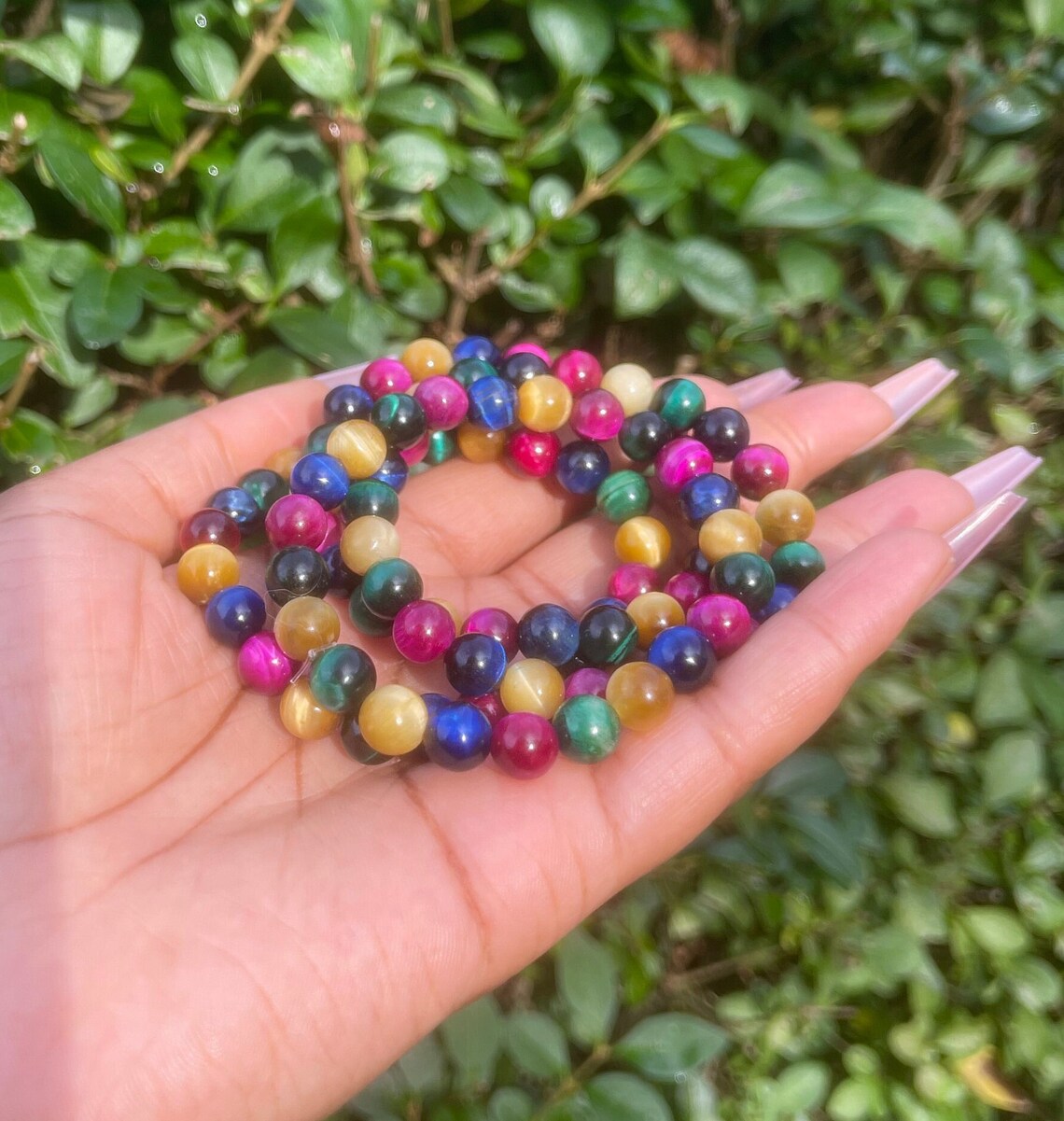 Colourful Tiger Eye Bracelet