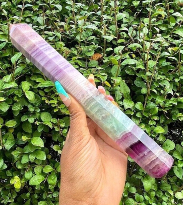 Silky Fluorite Tower