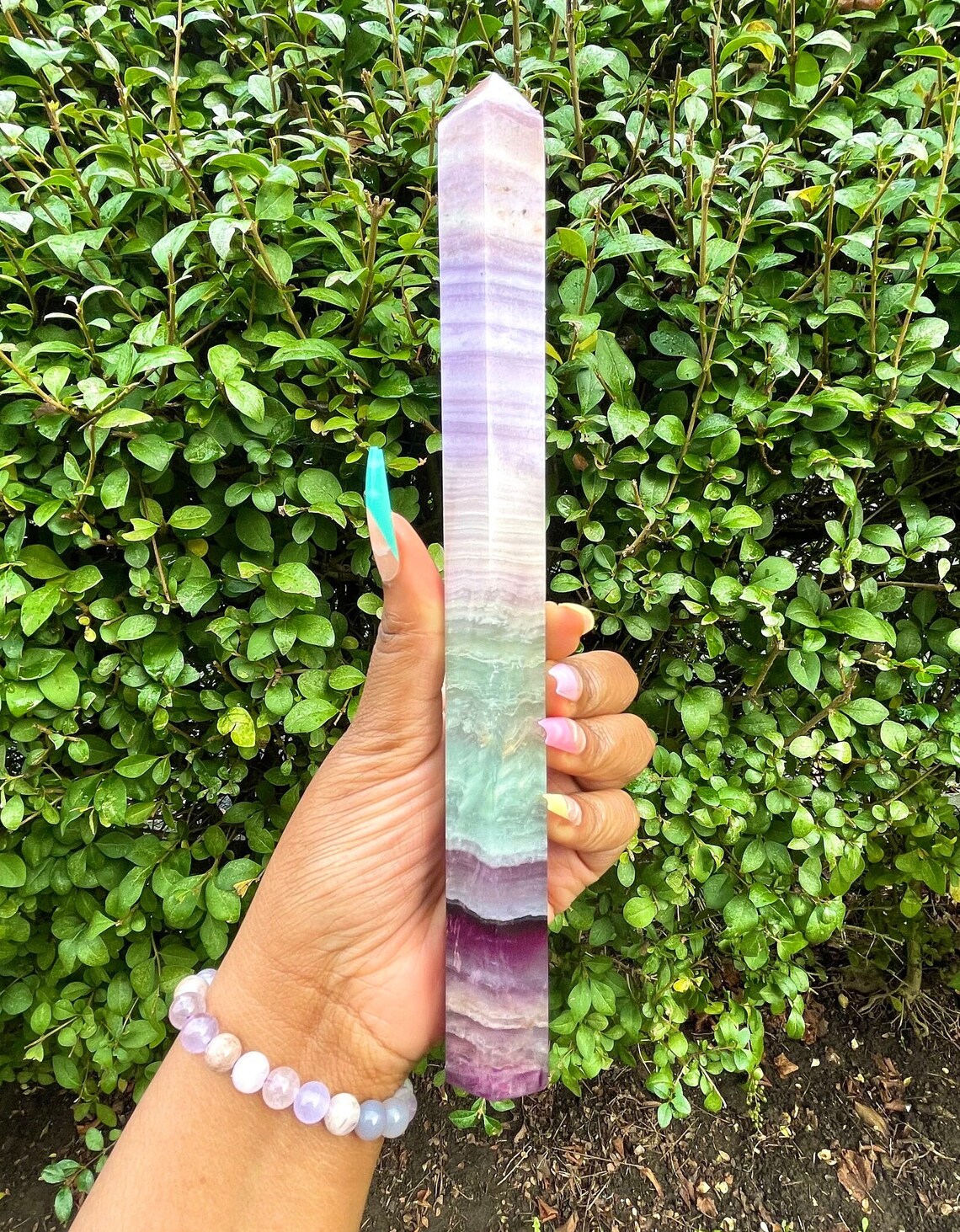 Silky Fluorite Tower