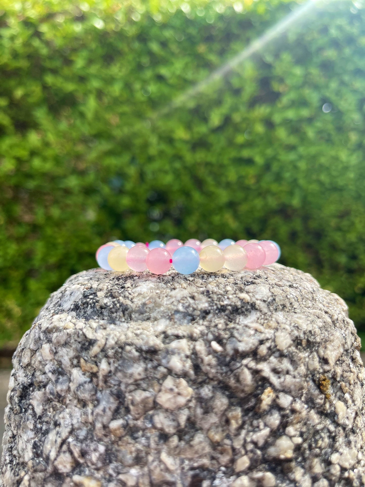 Morganite Bracelet, Healing Crystals, Crystal Bracelet, Birthday Gift, Best Friend, Friendship Bracelet, Gemstone Bracelet, Chakra Bracelet