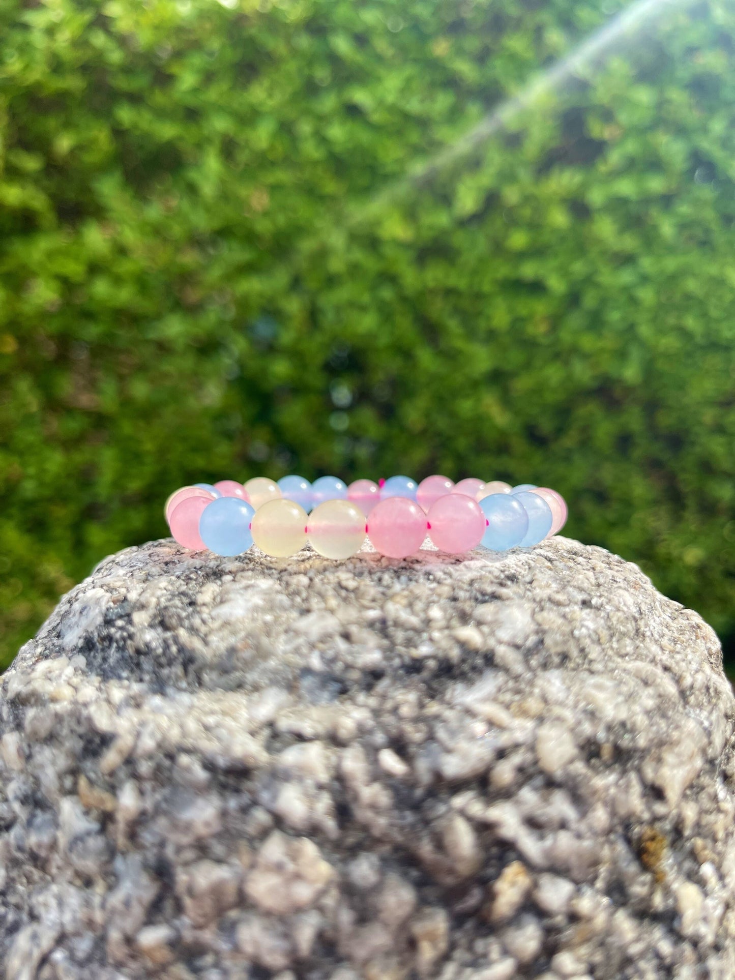 Morganite Bracelet, Healing Crystals, Crystal Bracelet, Birthday Gift, Best Friend, Friendship Bracelet, Gemstone Bracelet, Chakra Bracelet