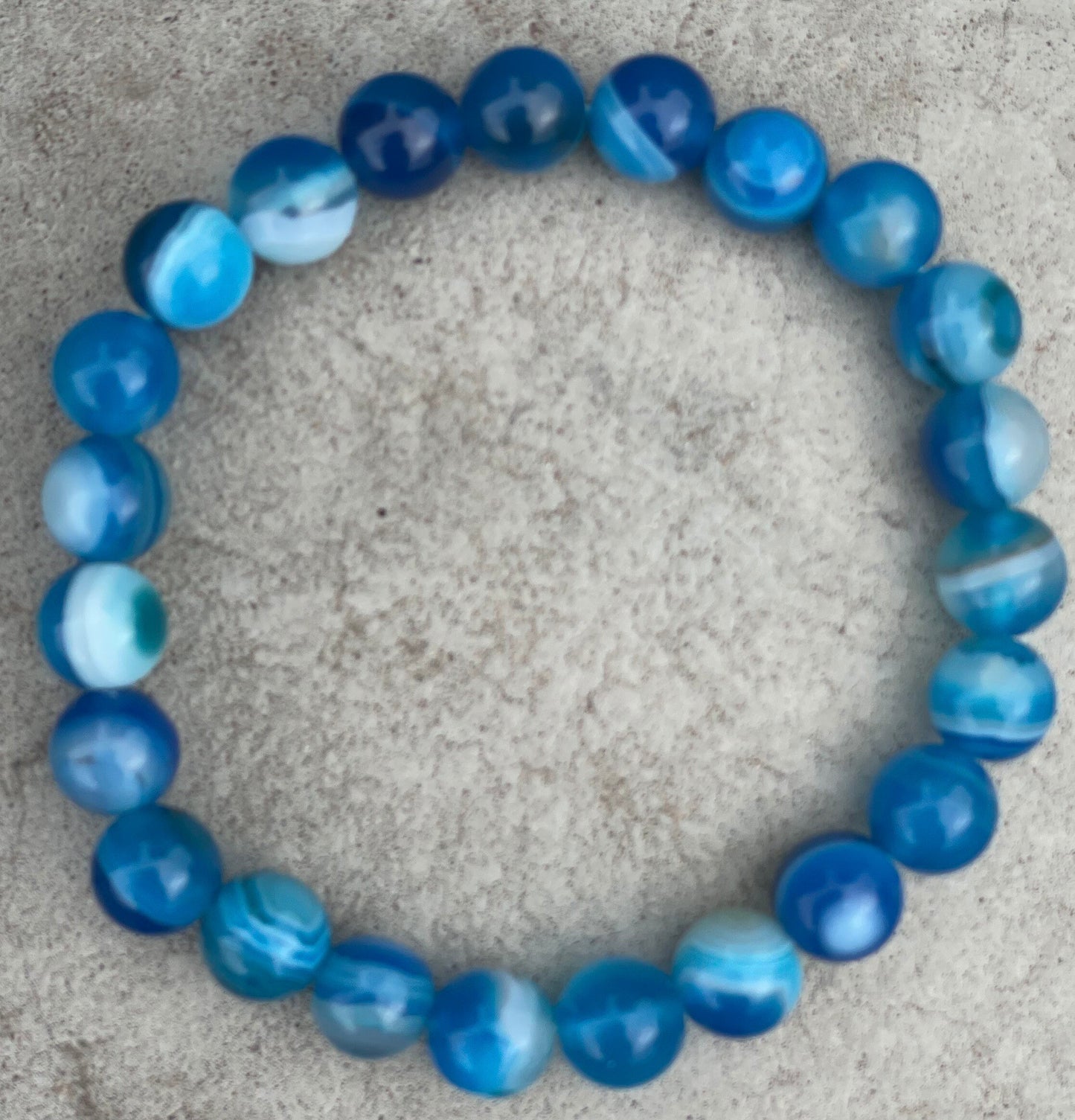 Blue Agate Bracelet