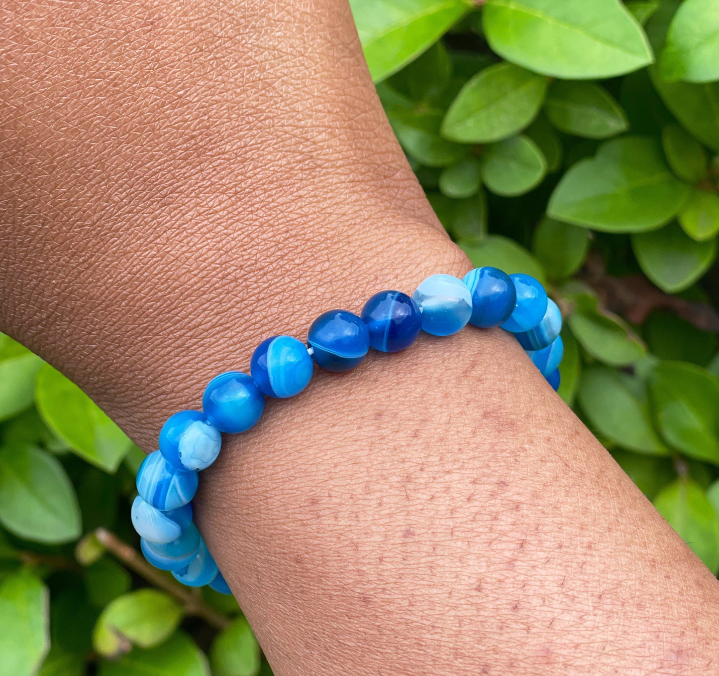 Blue Agate Bracelet