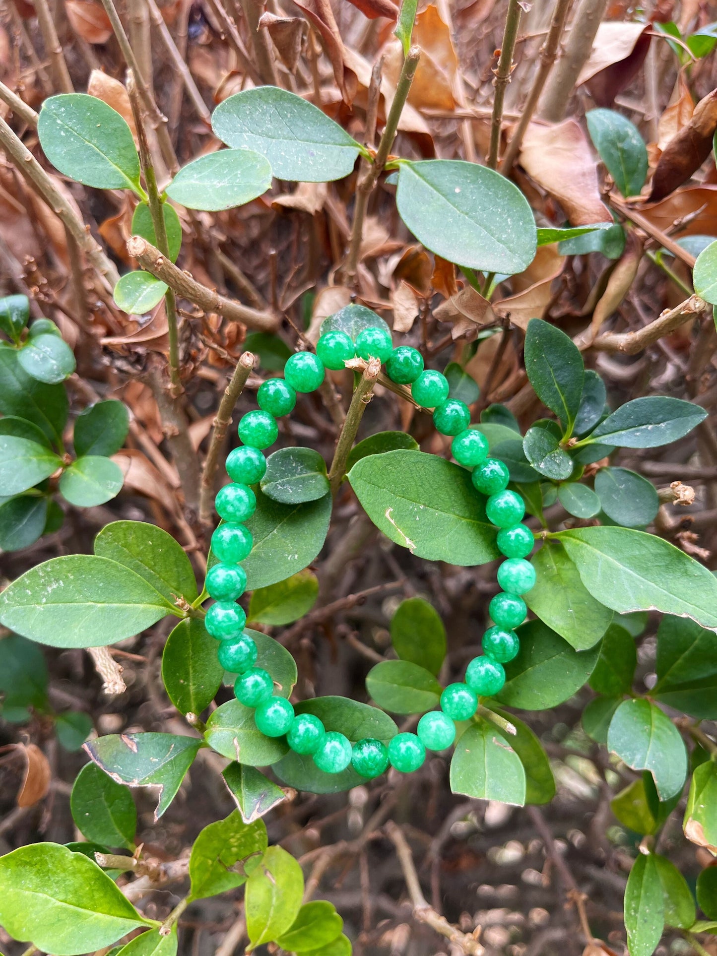 Green Jade Bracelet, Jade Jewelry, Healing Crystals, Gemstone Bracelet, Crystal Jewelry, Crystal Jewelry for women, Gift for her, Prosperity