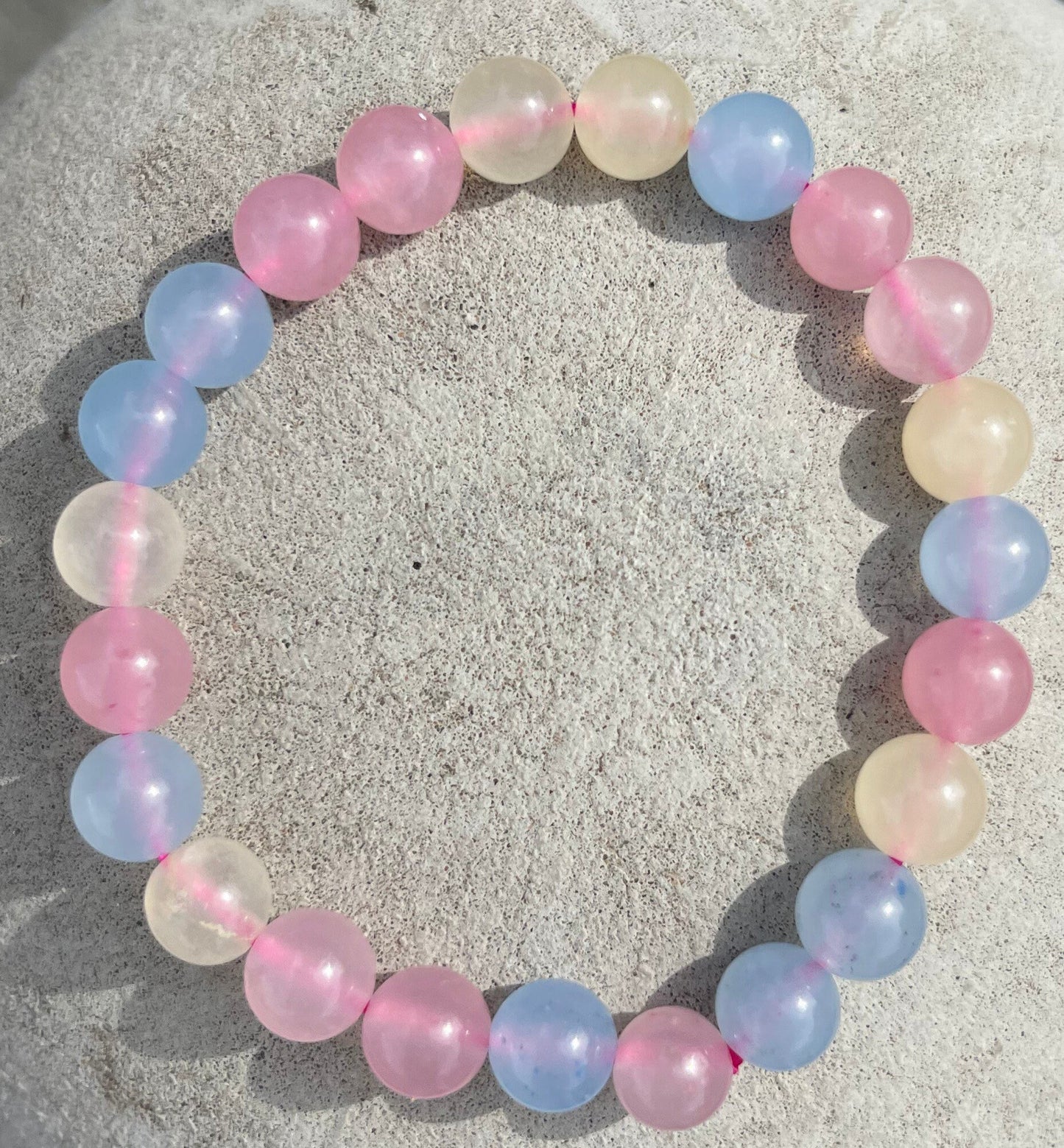 Morganite Bracelet, Healing Crystals, Crystal Bracelet, Birthday Gift, Best Friend, Friendship Bracelet, Gemstone Bracelet, Chakra Bracelet