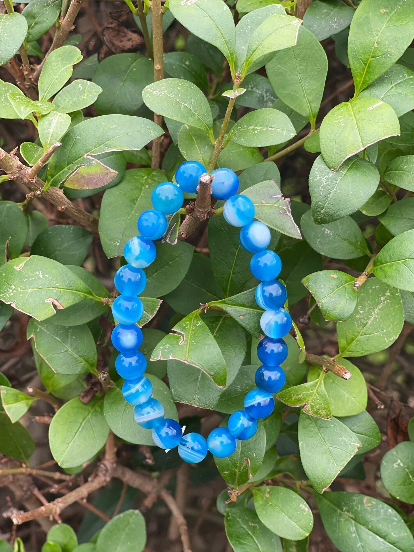 Blue Agate Bracelet