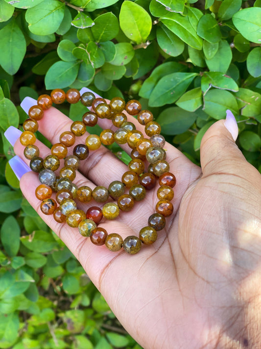 Dragon Vein Agate Bracelet