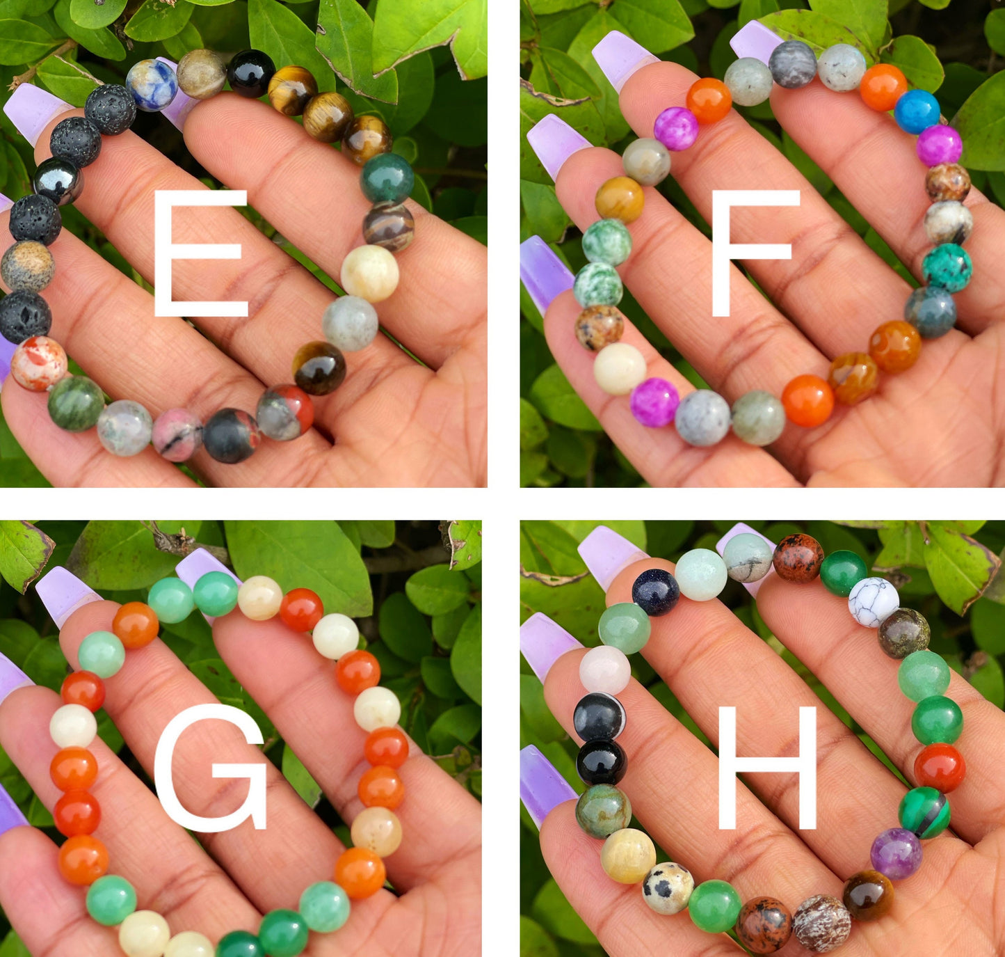 Pick your Bracelet! Crystal Bracelets, Healing Crystals, Gemstone Chakra Bracelets, Bracelets for Women, Friendship Gift, Chakra Stones