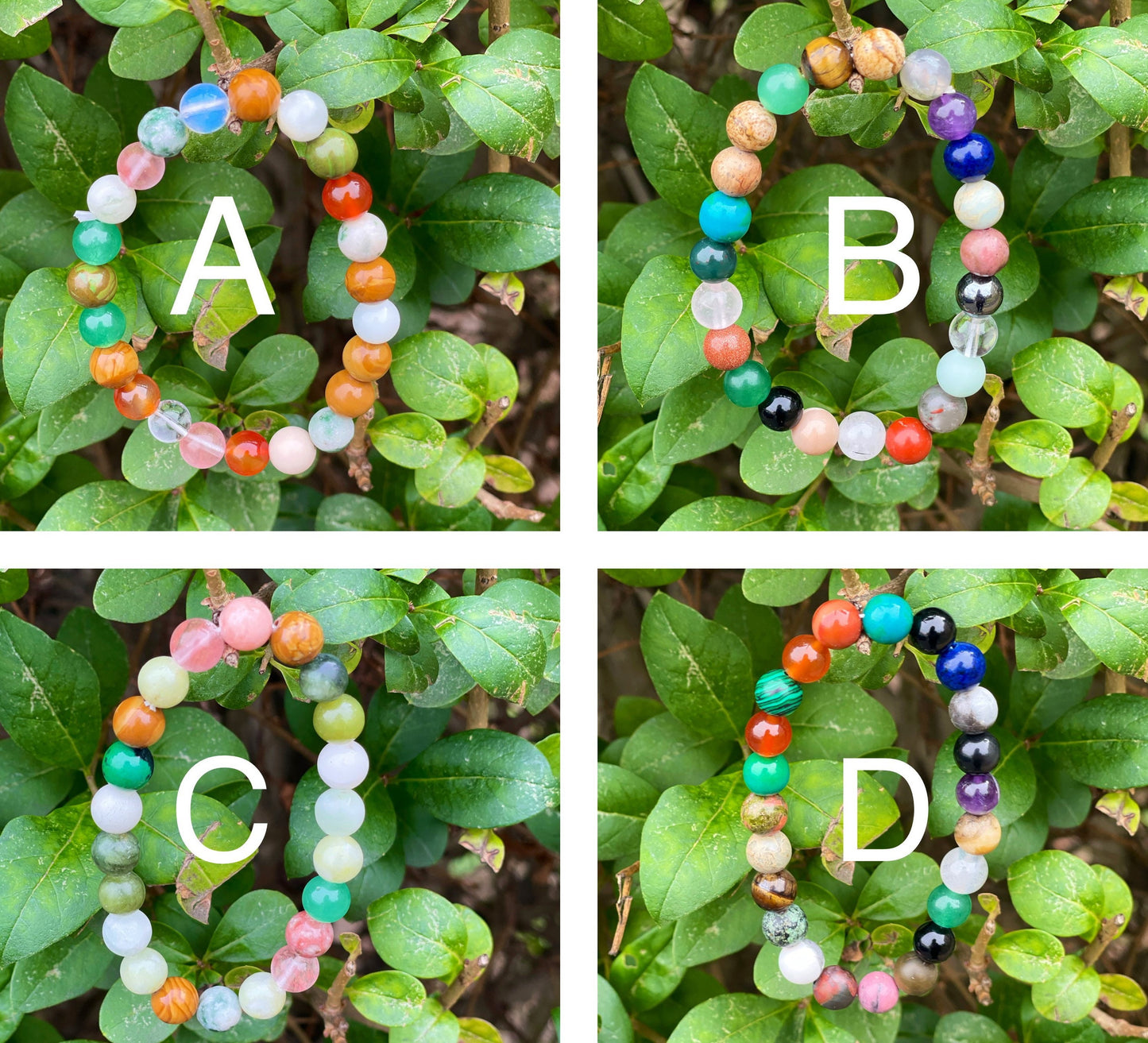 Pick your Bracelet! Crystal Bracelets, Healing Crystals, Gemstone Chakra Bracelets, Bracelets for Women, Friendship Gift, Chakra Stones