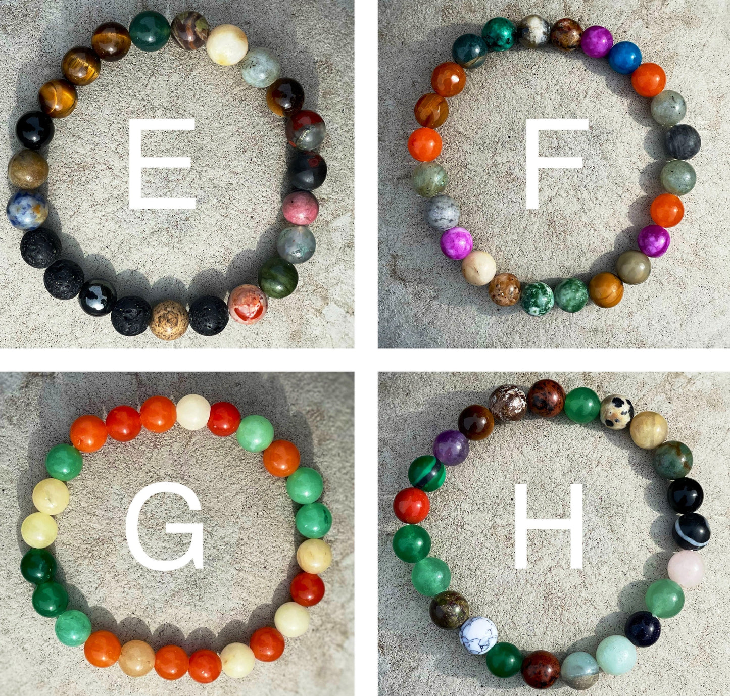 Pick your Bracelet! Crystal Bracelets, Healing Crystals, Gemstone Chakra Bracelets, Bracelets for Women, Friendship Gift, Chakra Stones