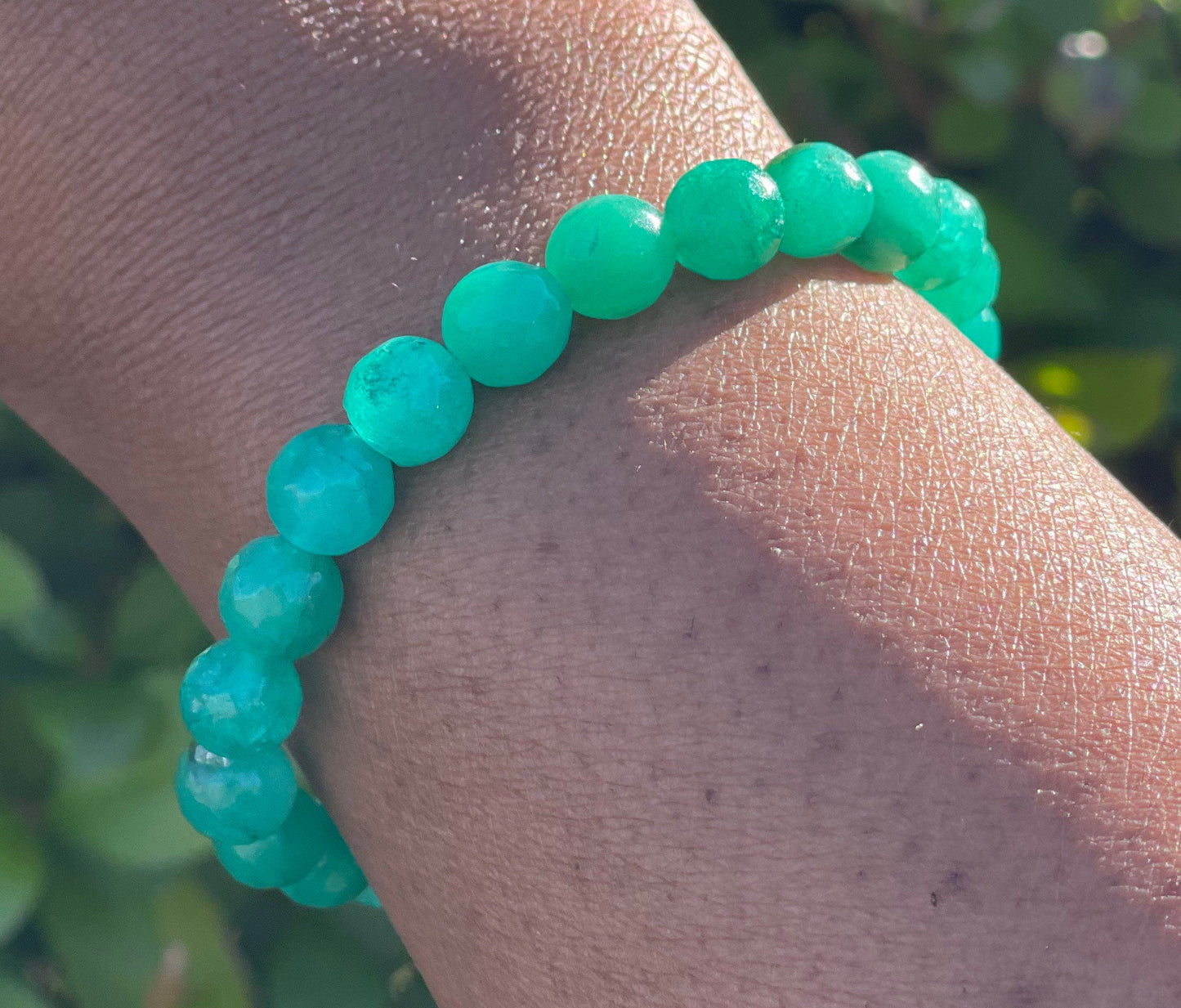 Jade Bracelet, Crystal Bracelet, Green Jade Jewelry, Healing Crystals, Gemstone Bracelet, Crystal Jewelry, Gift for her, Chakra Bracelet