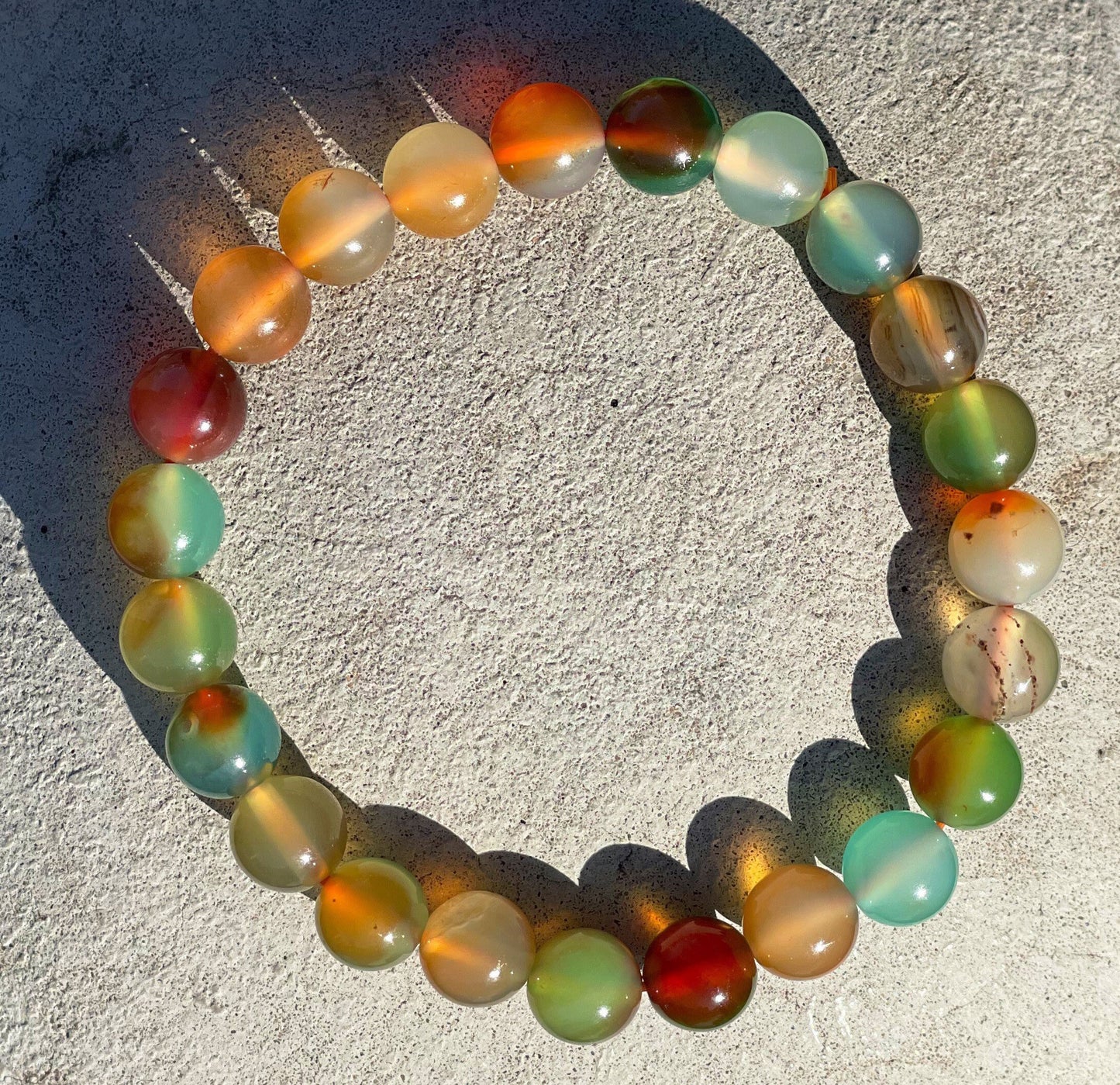 Tropical Agate Bracelet