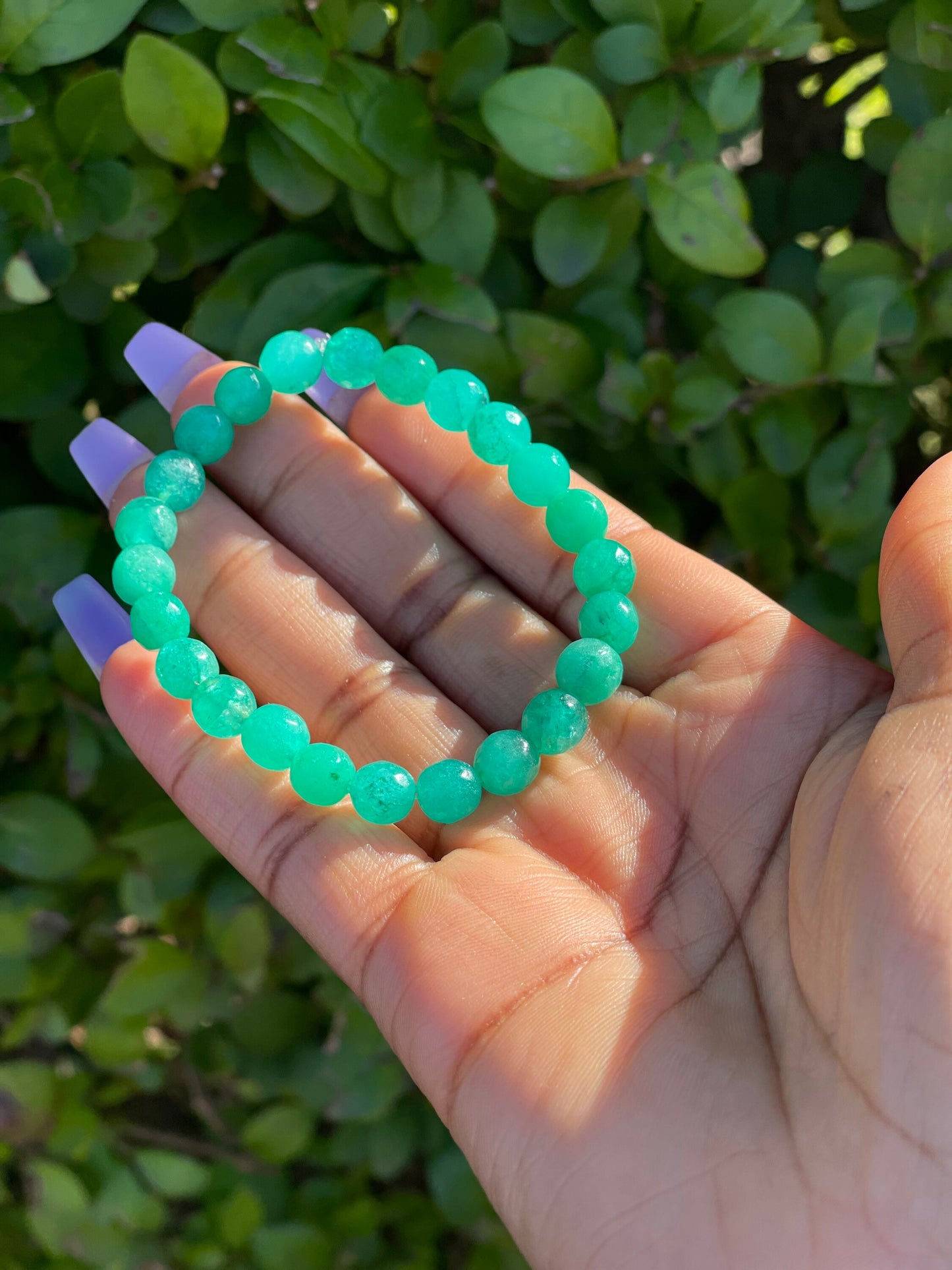 Jade Bracelet, Crystal Bracelet, Green Jade Jewelry, Healing Crystals, Gemstone Bracelet, Crystal Jewelry, Gift for her, Chakra Bracelet