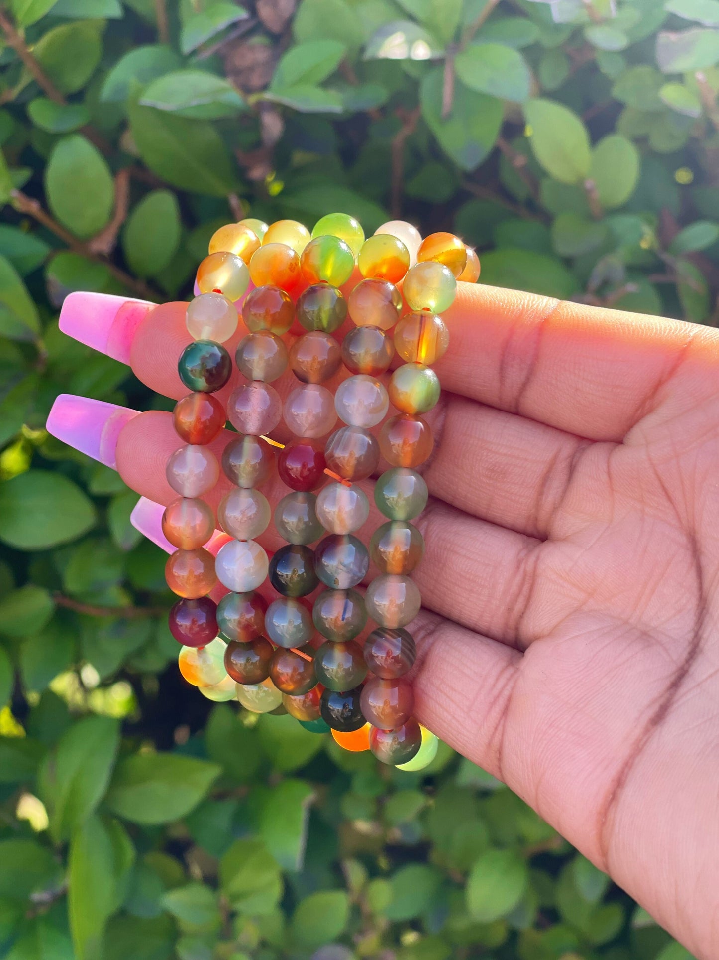 Tropical Agate Bracelet