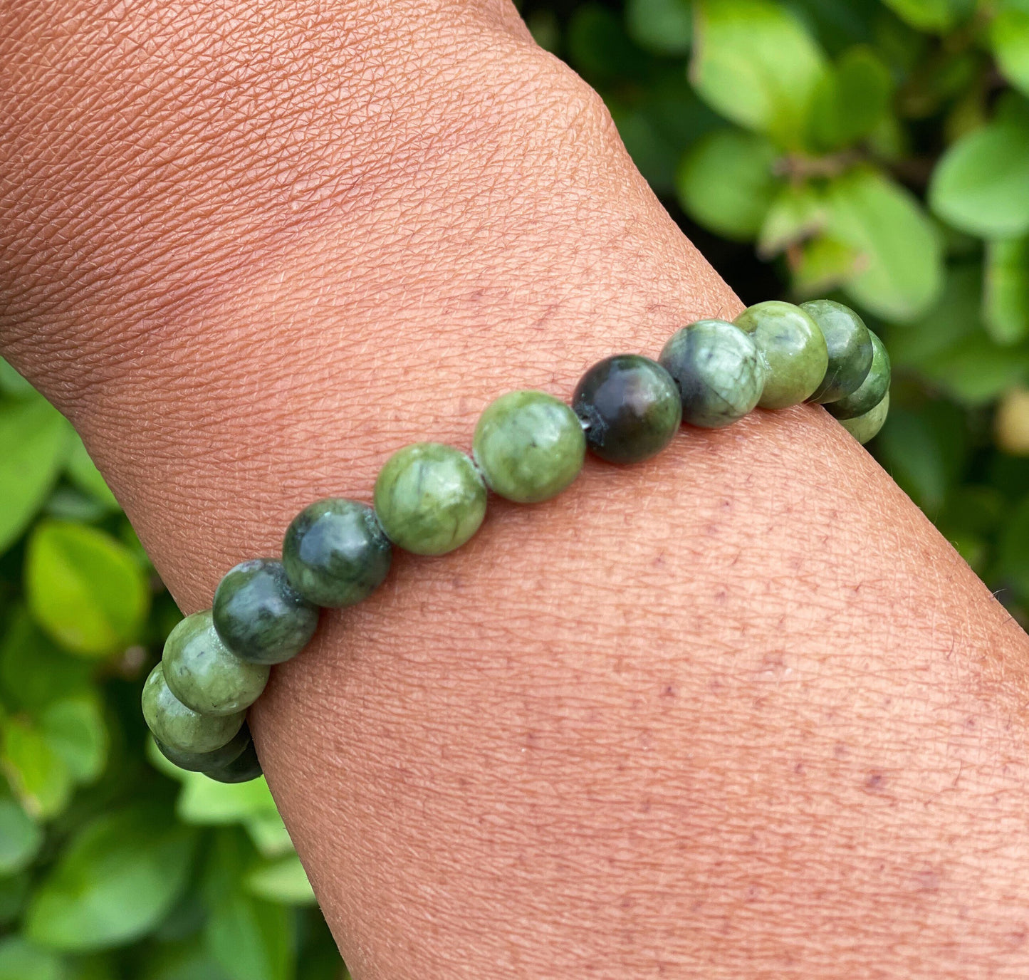 Chinese Green Jade Bracelet