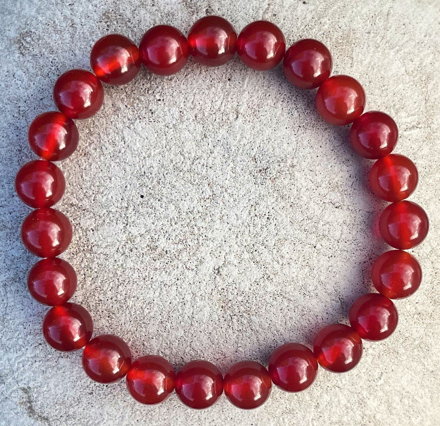 Dark Red Carnelian Bracelet