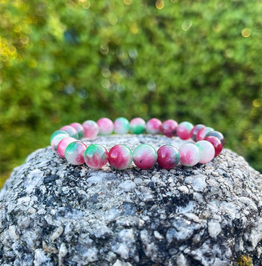 Watermelon Jade Bracelet