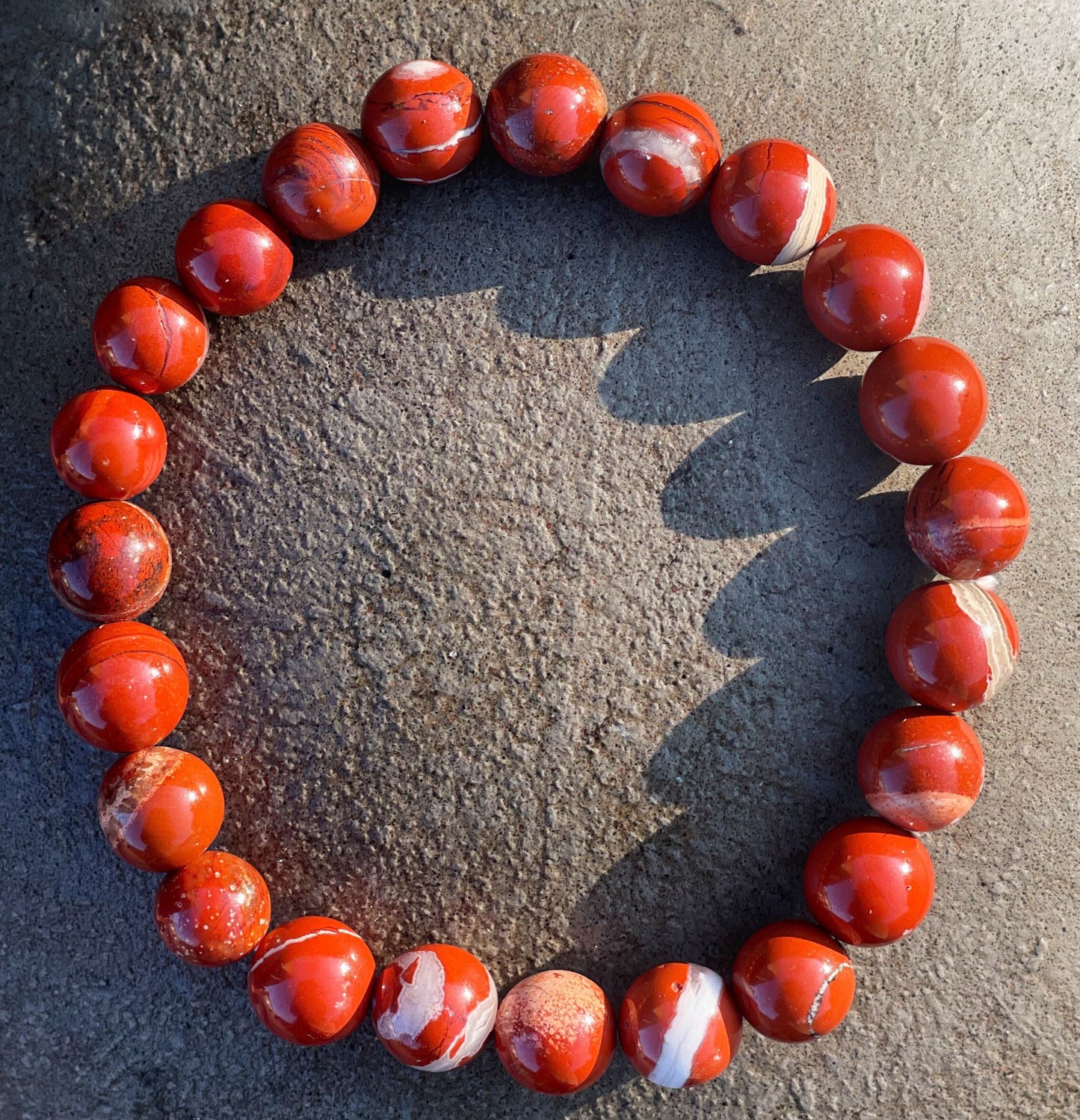 Banded Red Jasper Bracelet