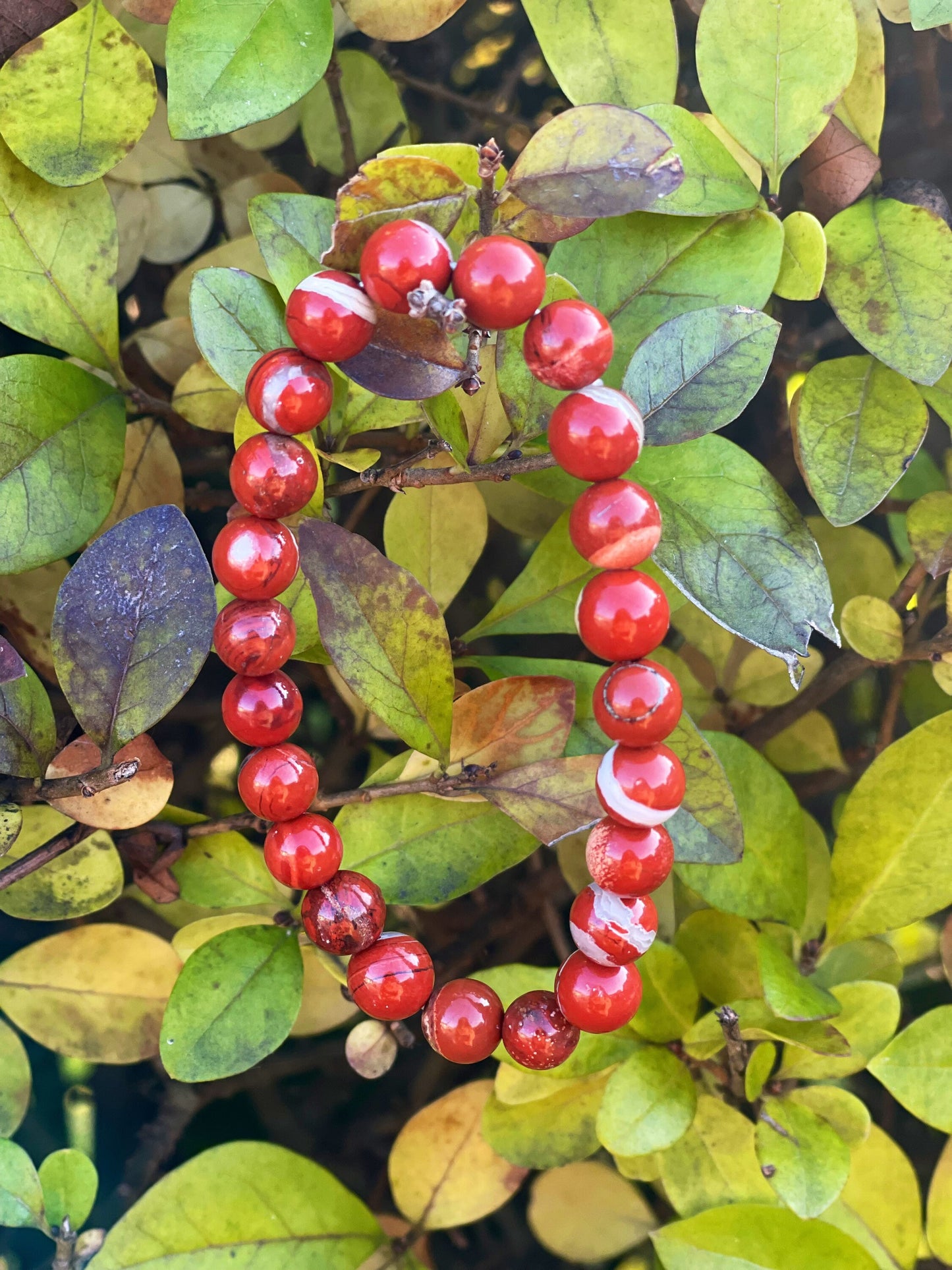 Banded Red Jasper Bracelet