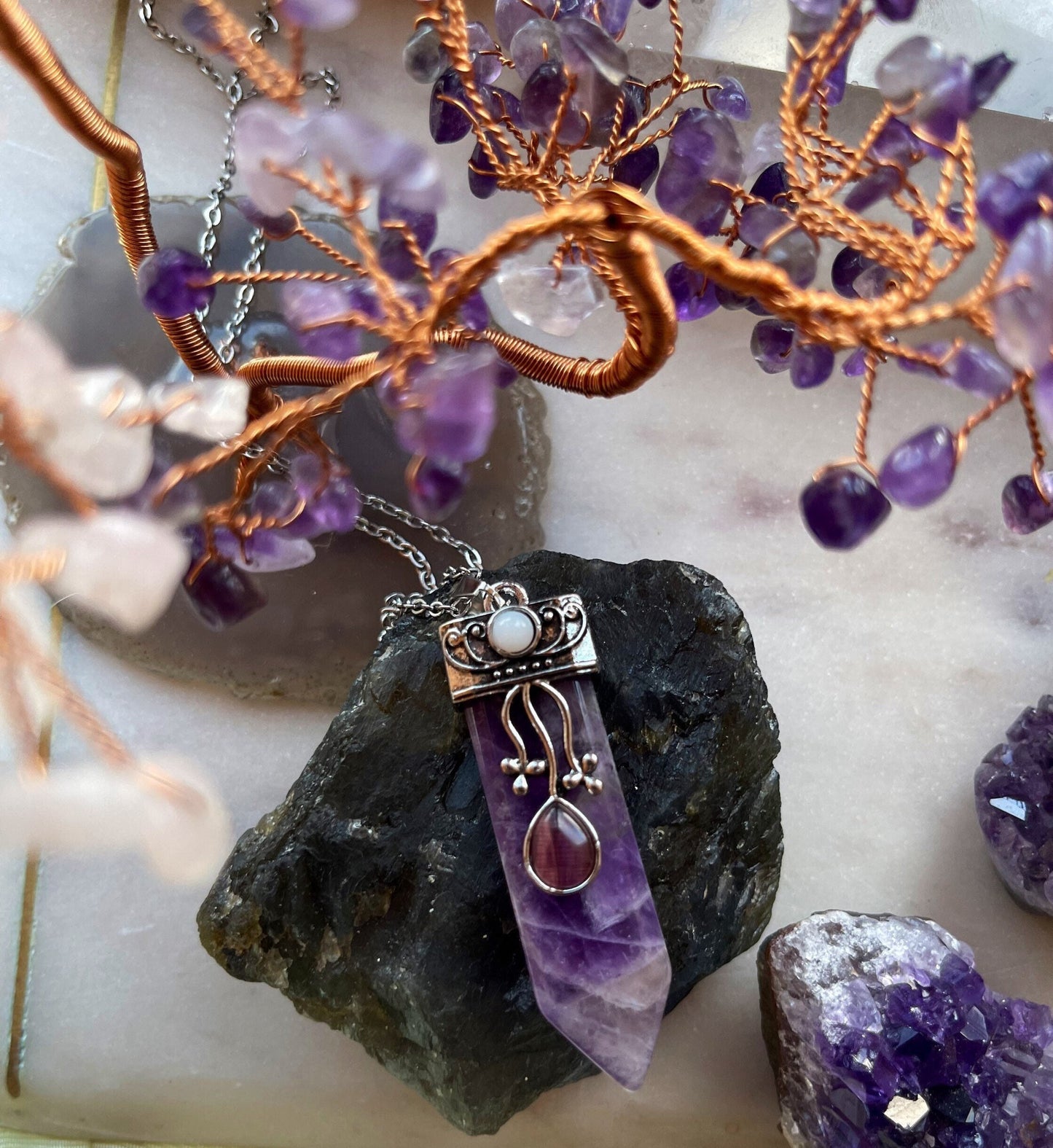 Amethyst Necklace