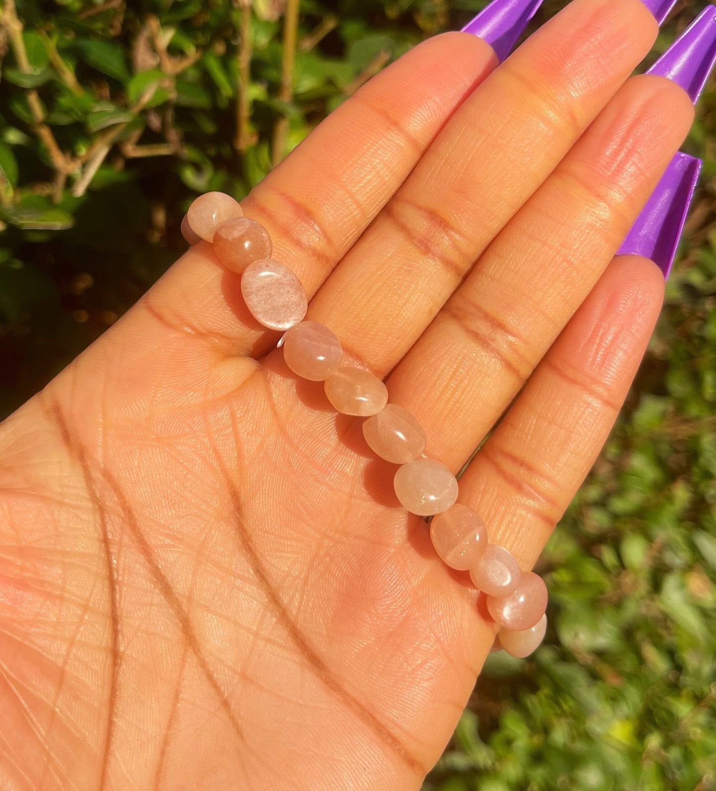 Sunstone Nugget Bracelet