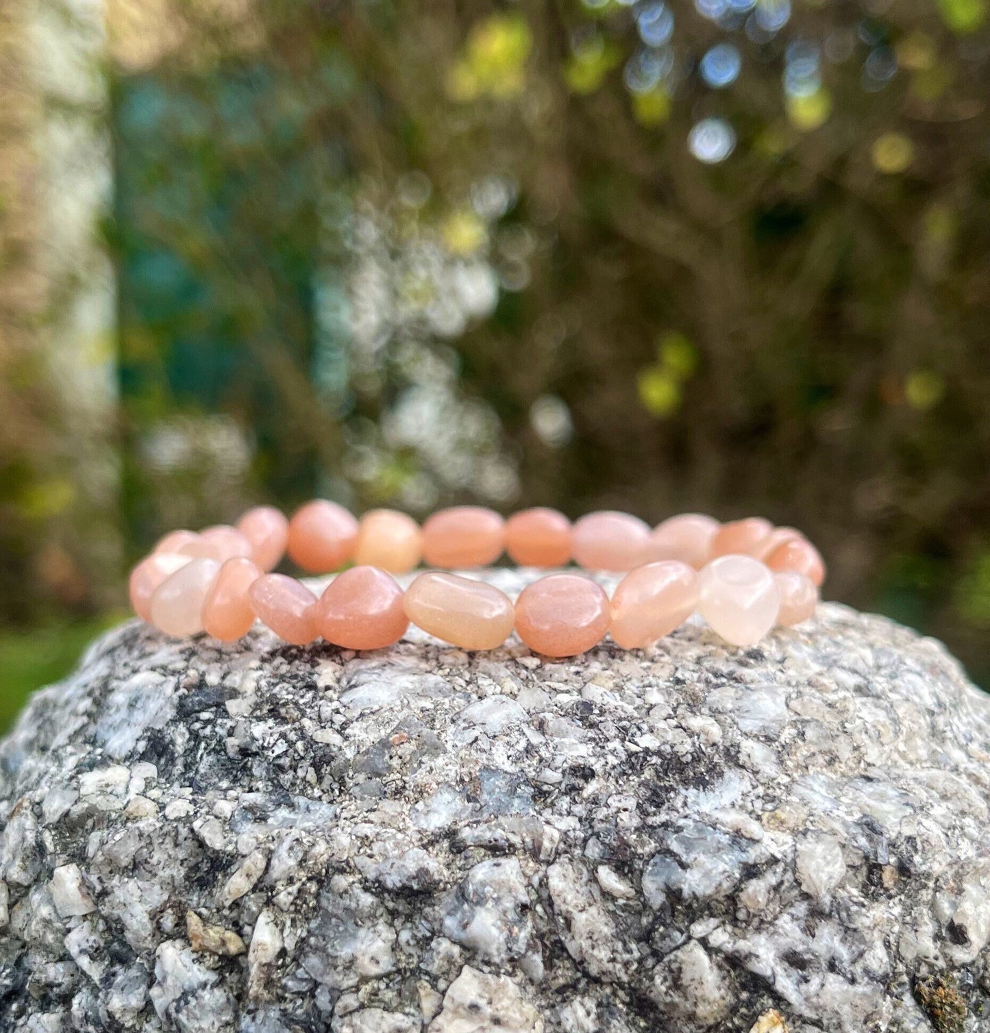 Sunstone Nugget Bracelet