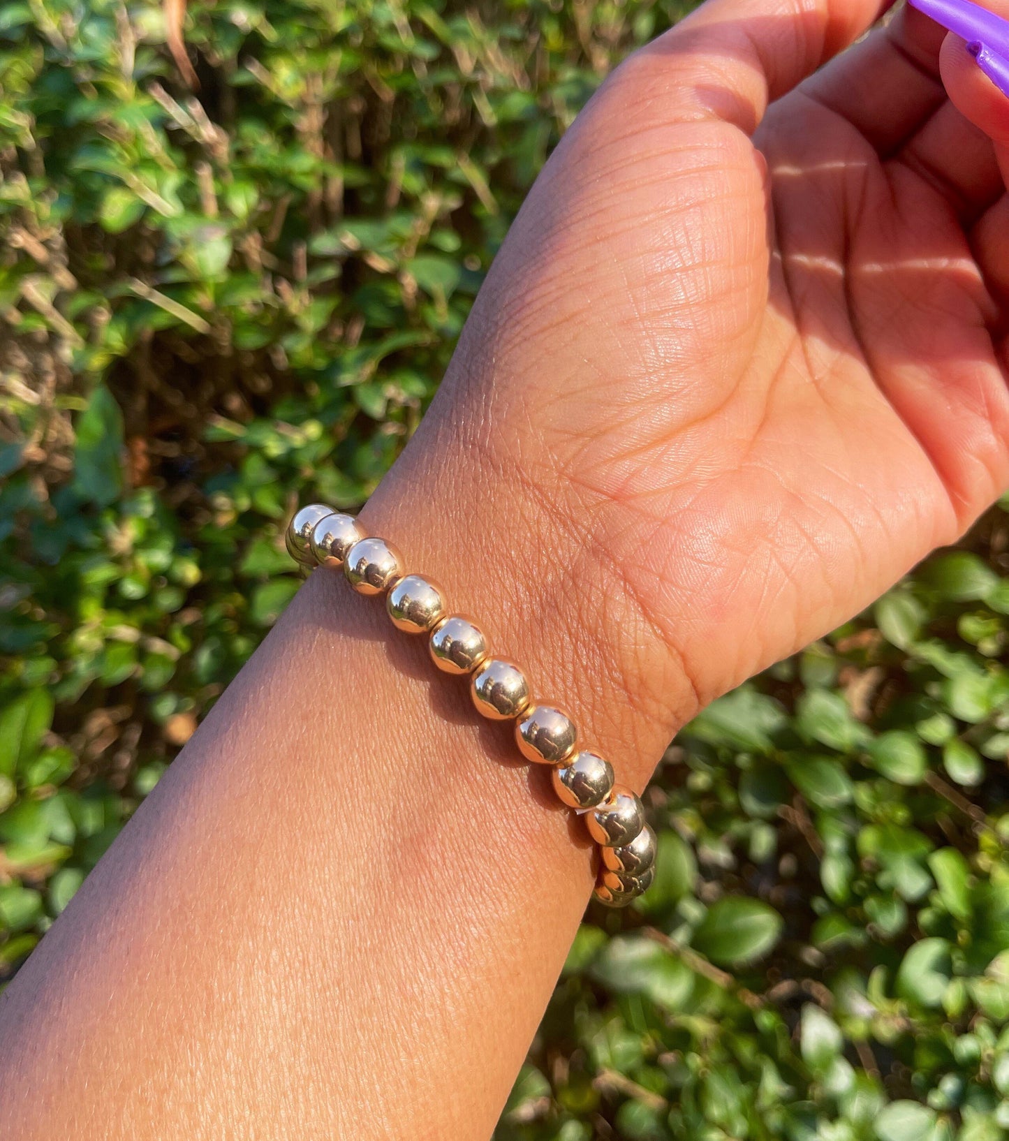 Gold Hematite Bracelet