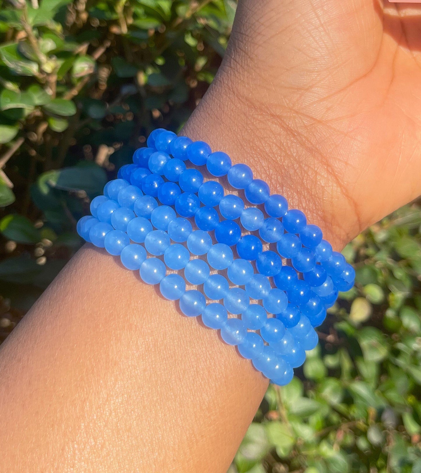 Blue Jade Bracelet