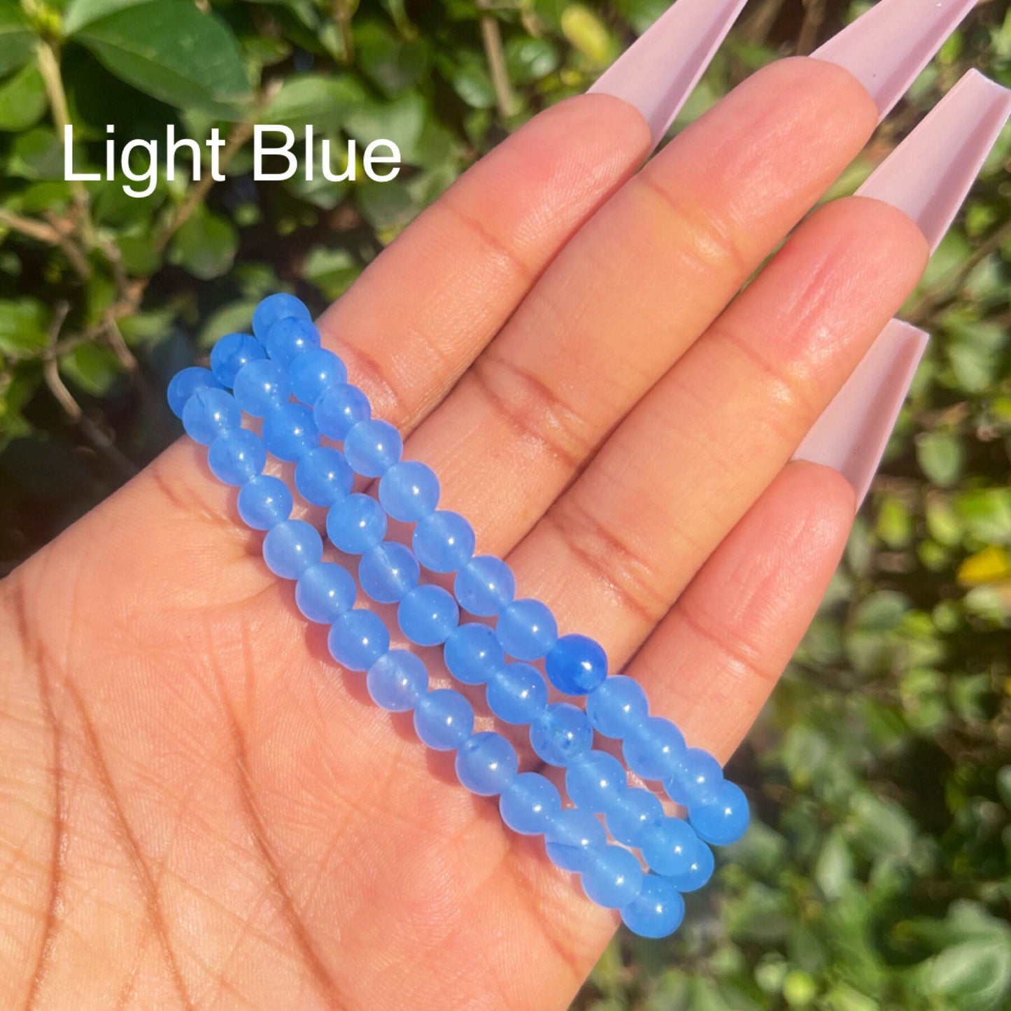 Blue Jade Bracelet