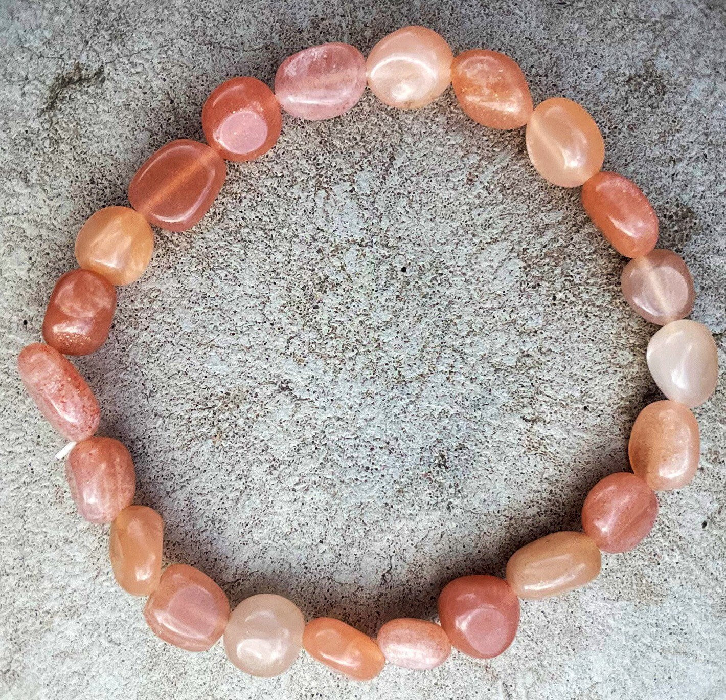 Sunstone Nugget Bracelet