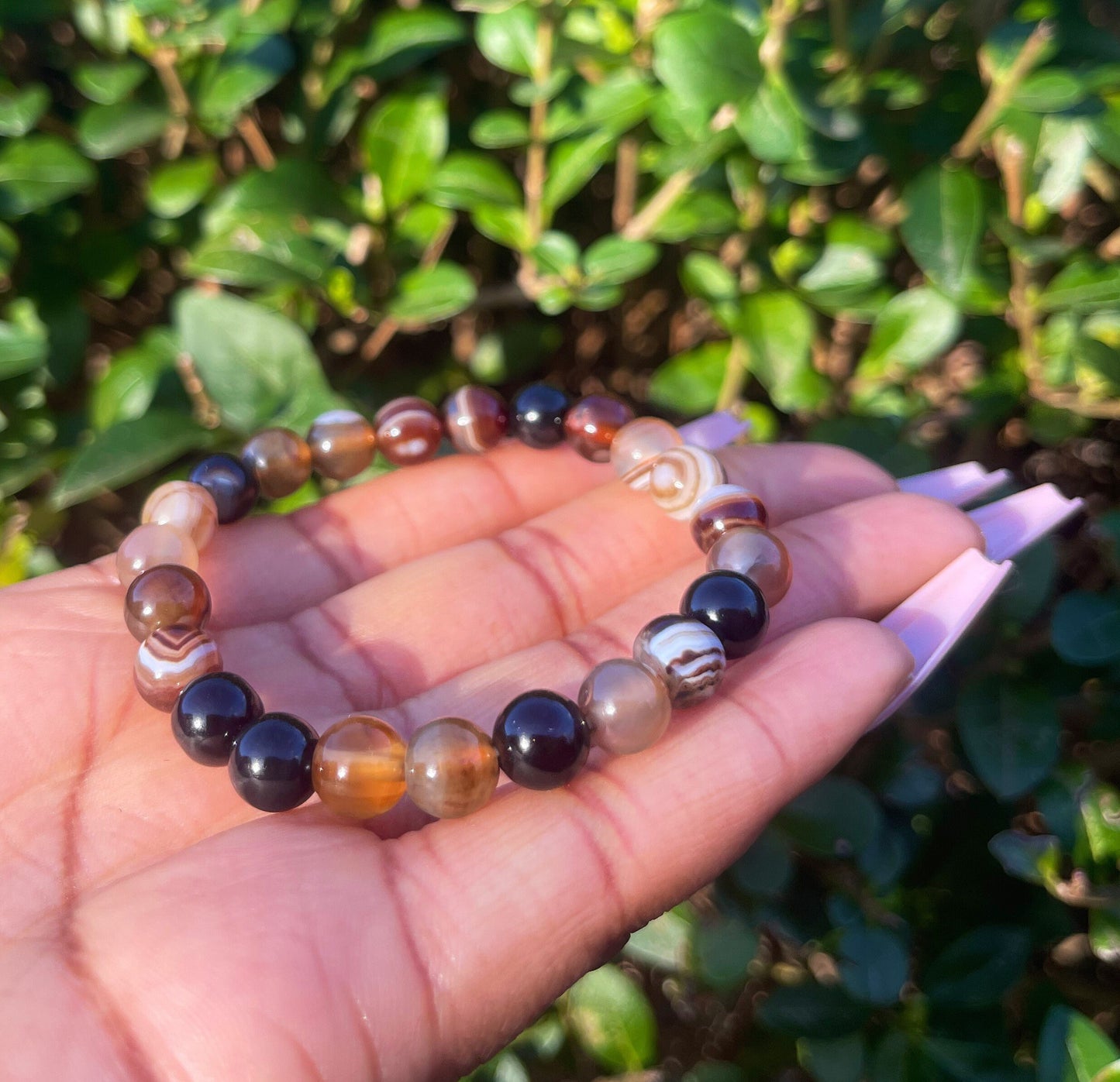 Coffee Agate Bracelet