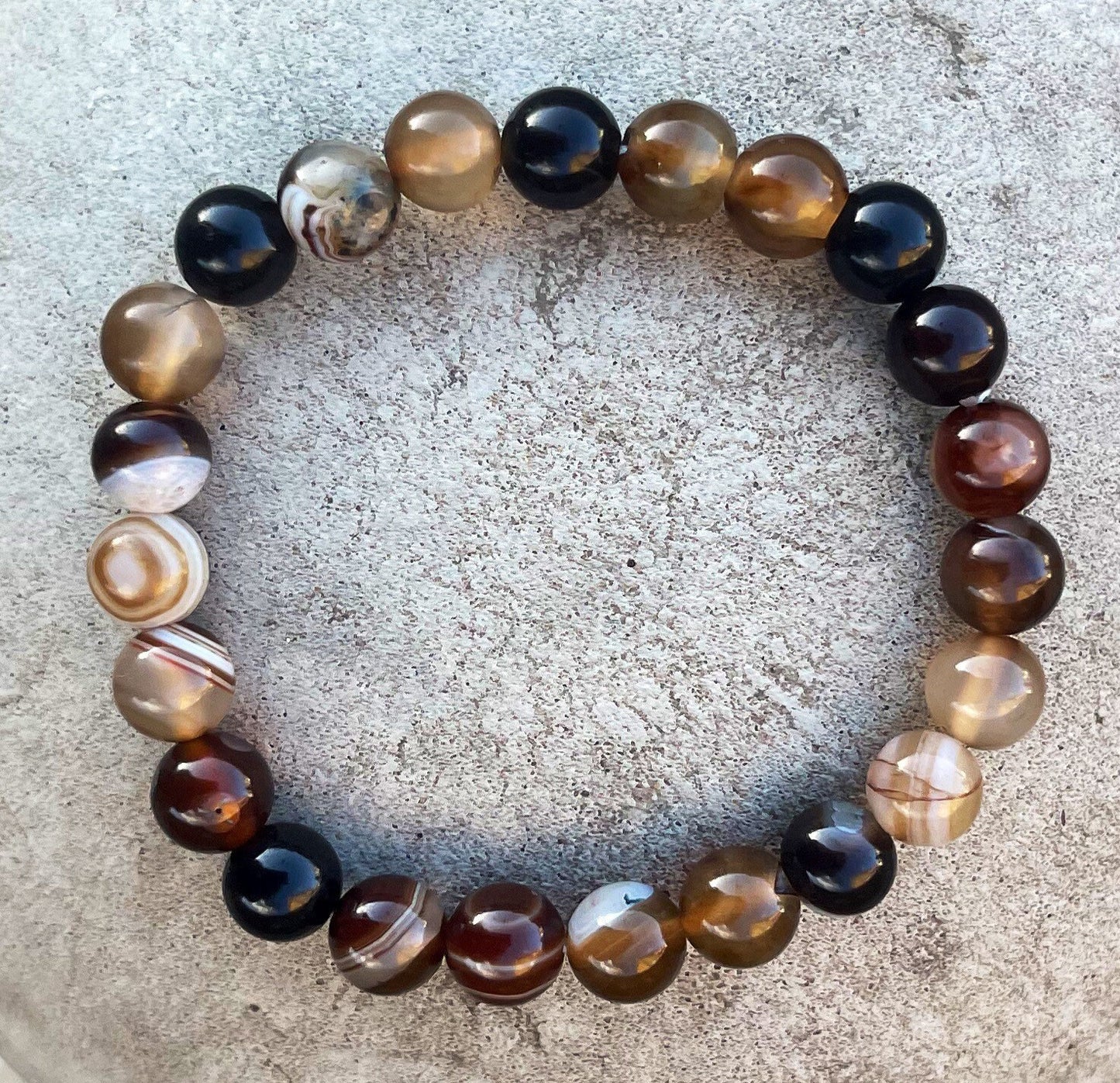 Coffee Agate Bracelet