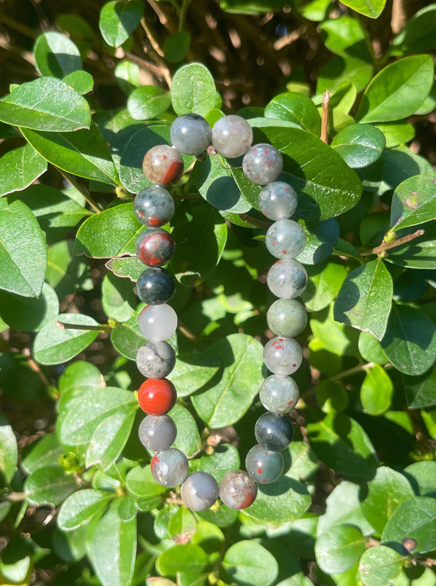 African Bloodstone Bracelet