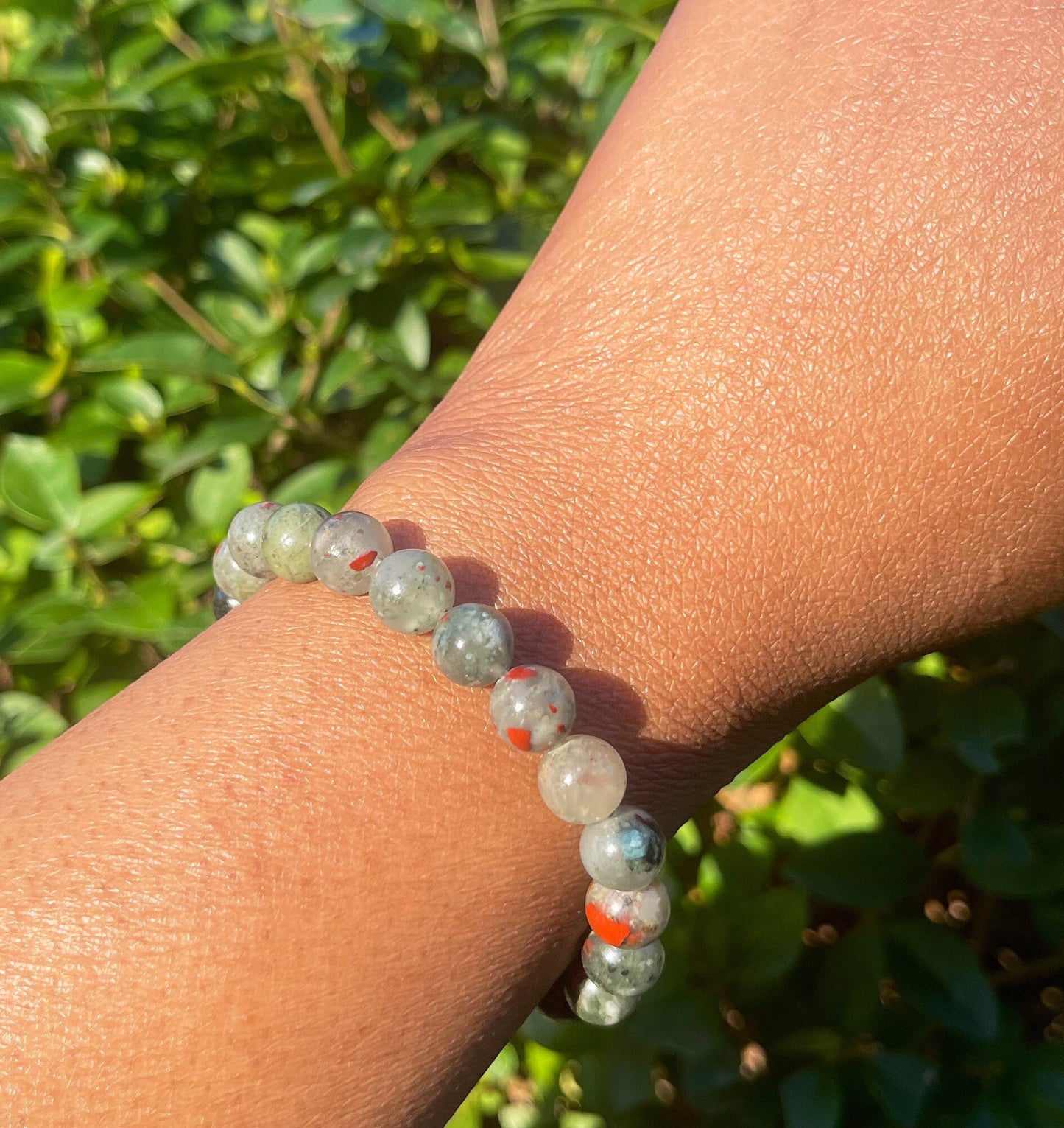 African Bloodstone Bracelet