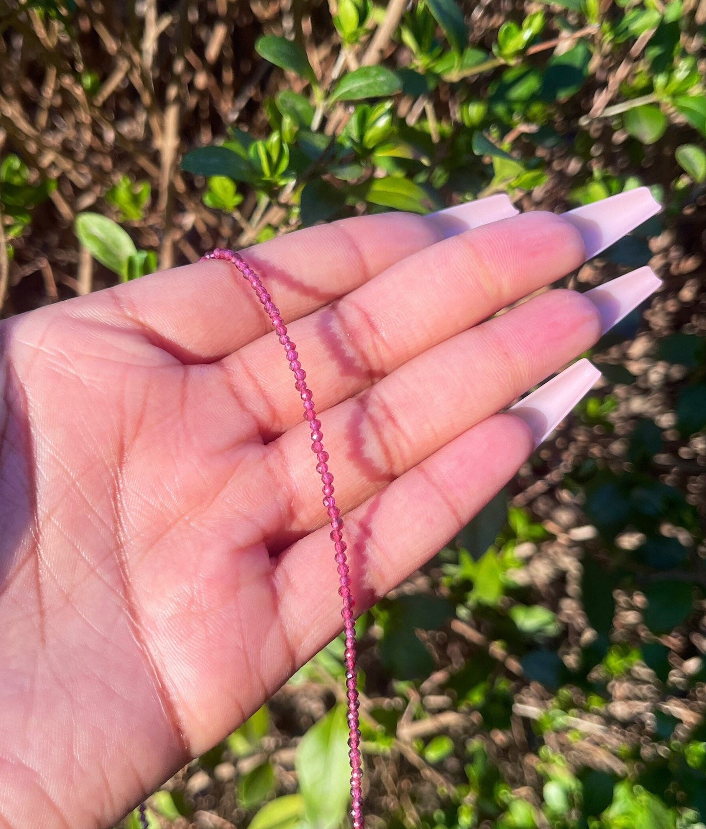 Garnet Choker