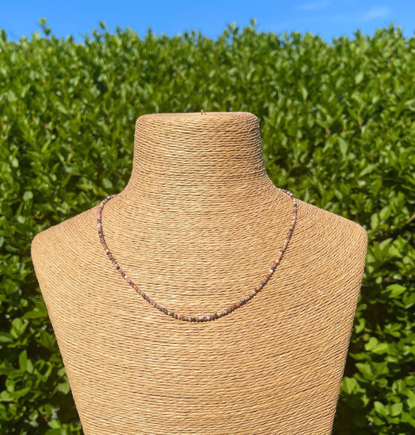 Rhodonite Choker