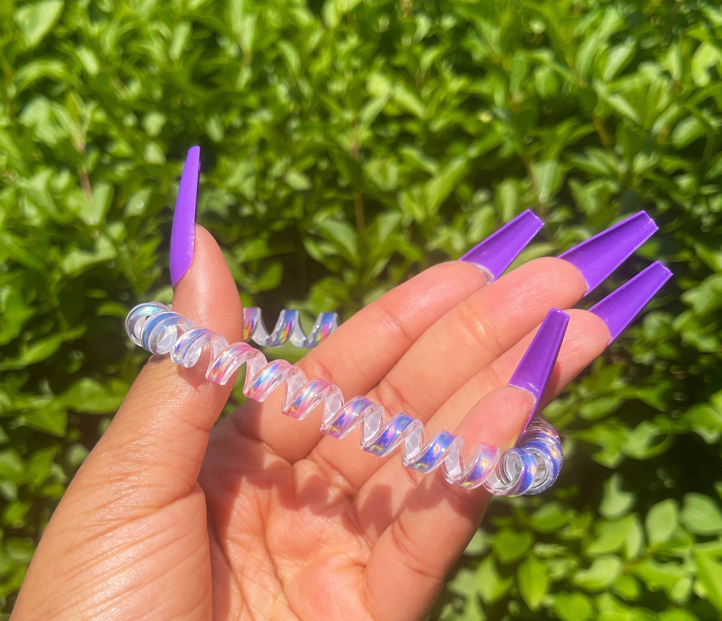 Blue & Pink Stretchy Bracelet