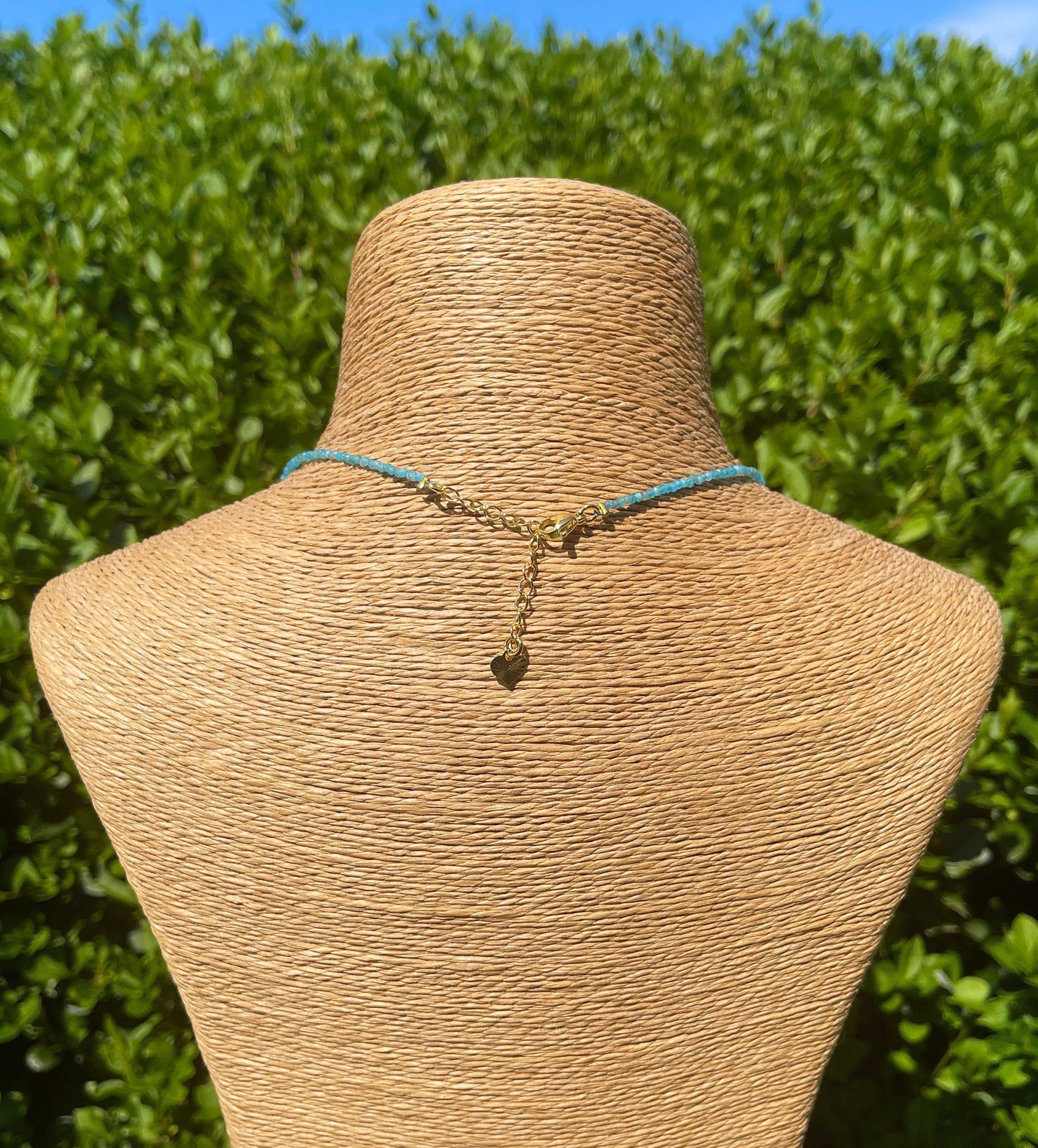 Blue Apatite Choker